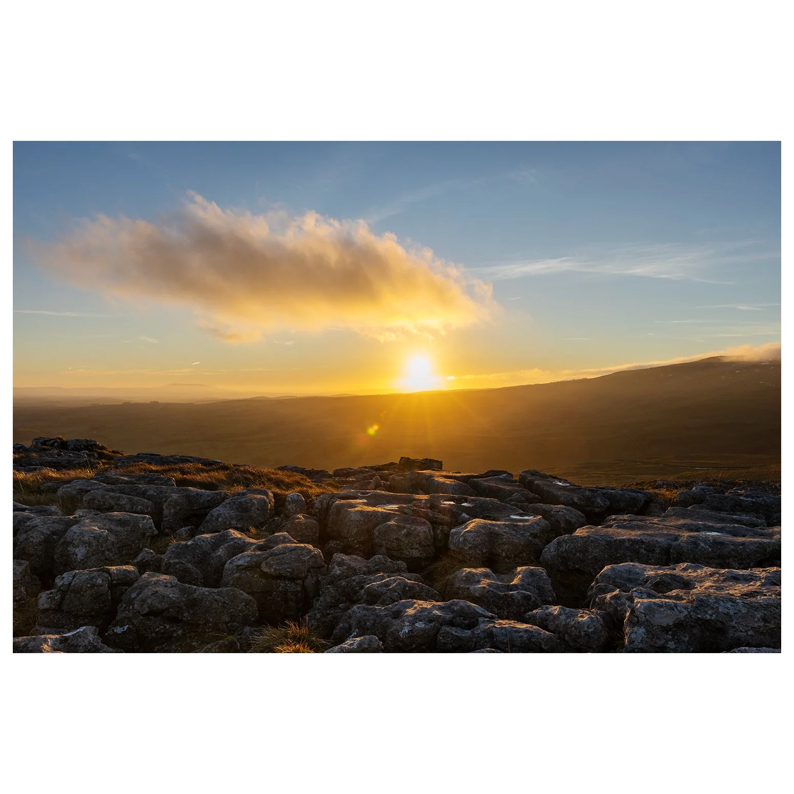 A digital  dose of sunshine after a rather grey day. 

Malhamdale, Jan 2025 

1/125 | f10 | ISO 100