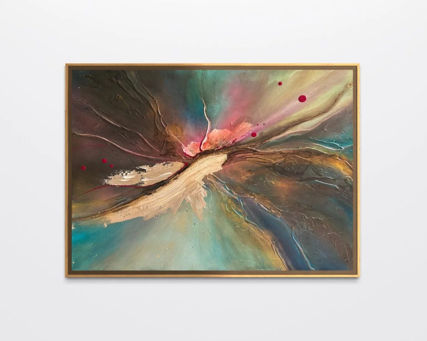 My Whole World, 2024 - acrylic on canvas, 50x70 cm