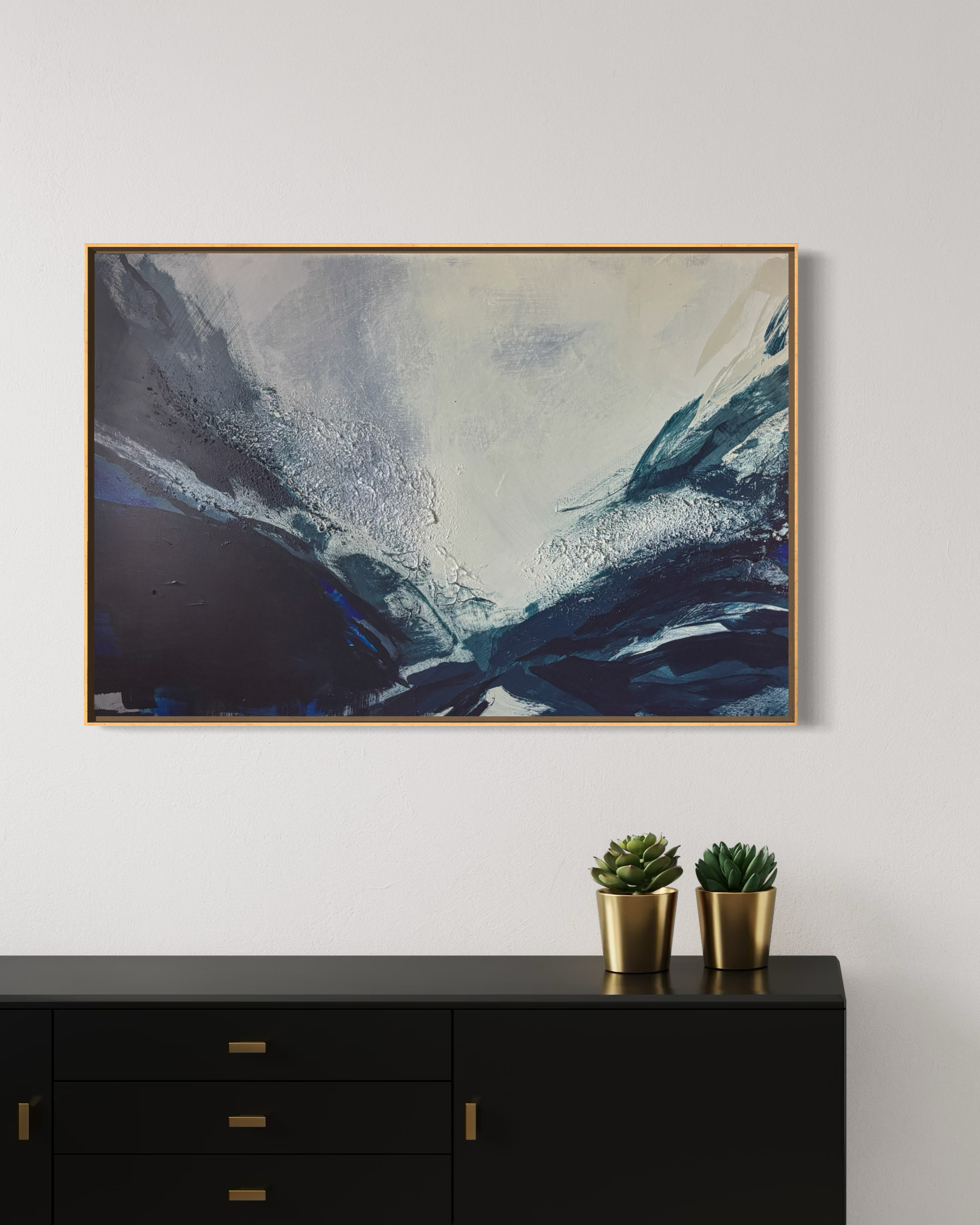 Antara - mixed media on canvas, 2026, 80x120 cm