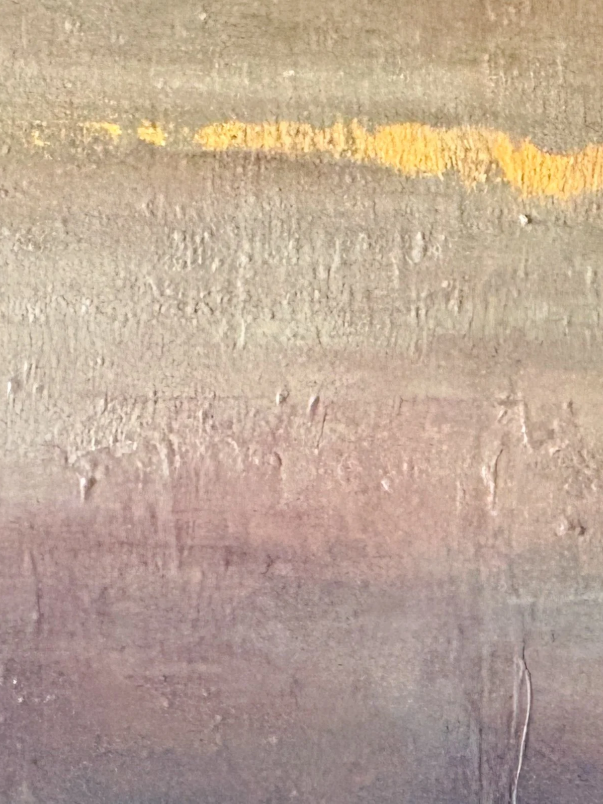 Close-up of Aurum, an original abstract painting by Janne de Boer