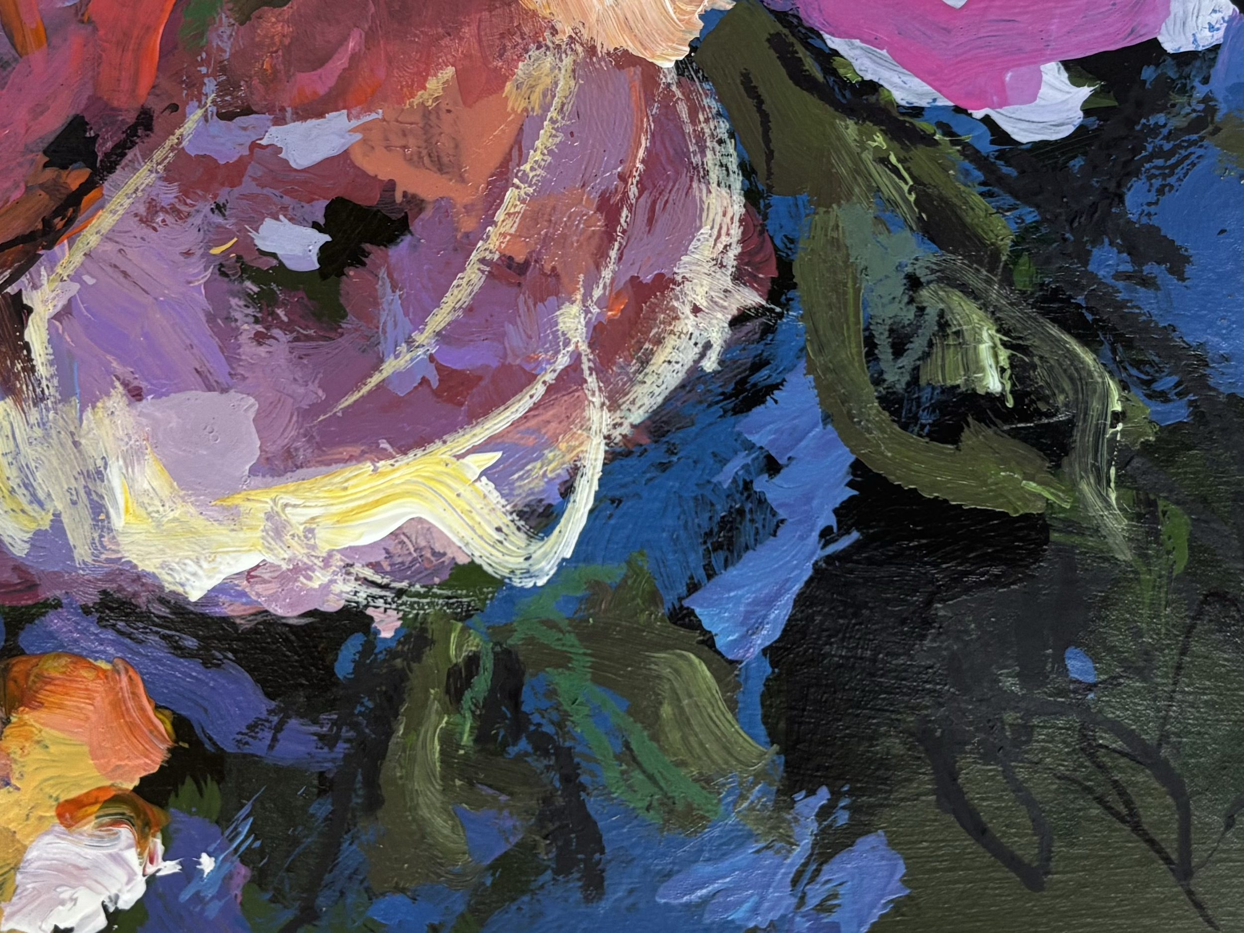 Freedom, 2024 - mixed media on paper, 30×40 cm