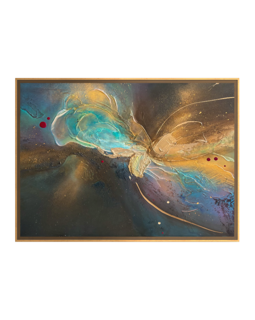 Momentum, 2024 - acrylic on canvas, 50x70 cm