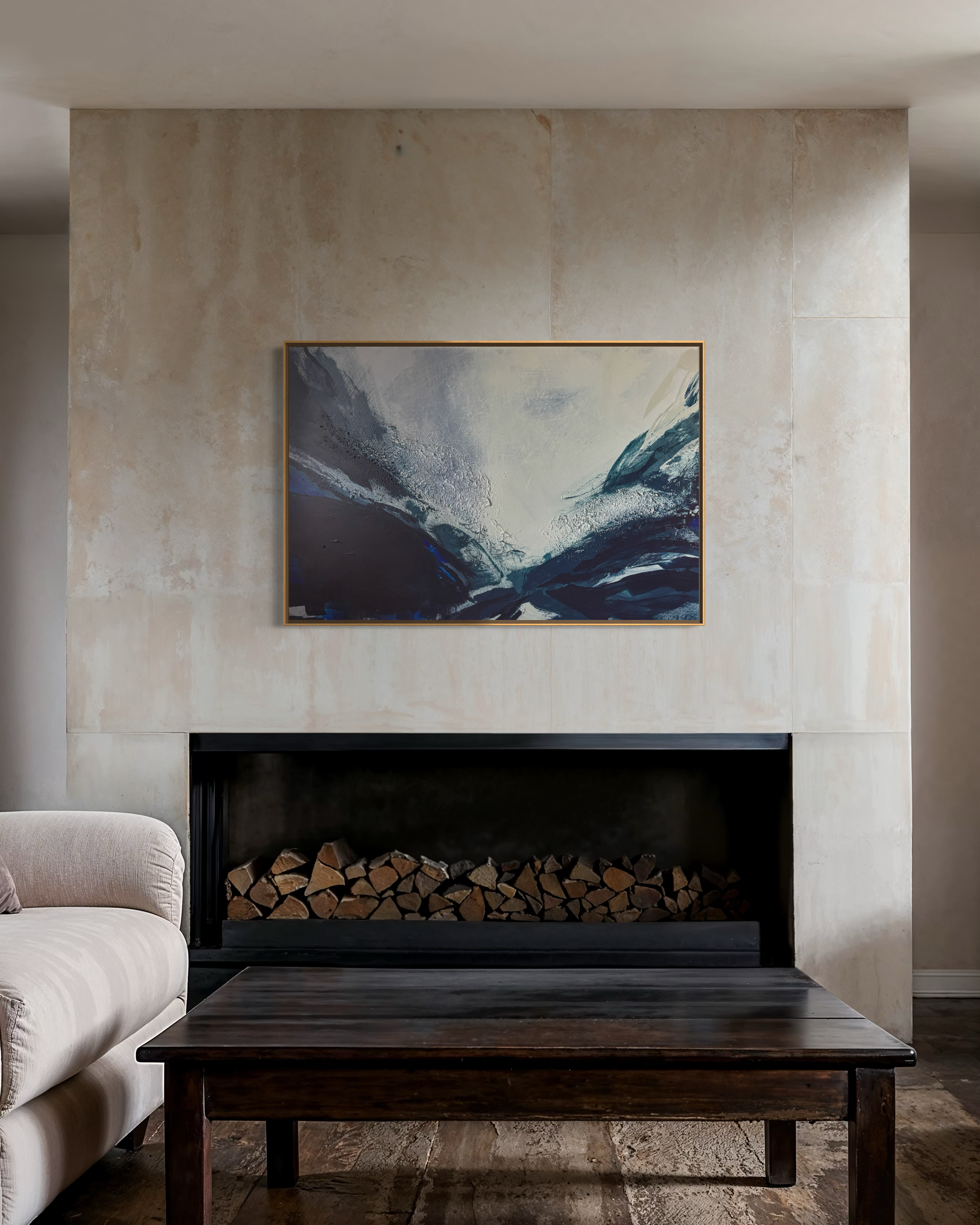 Antara - mixed media on canvas, 2026, 80x120 cm