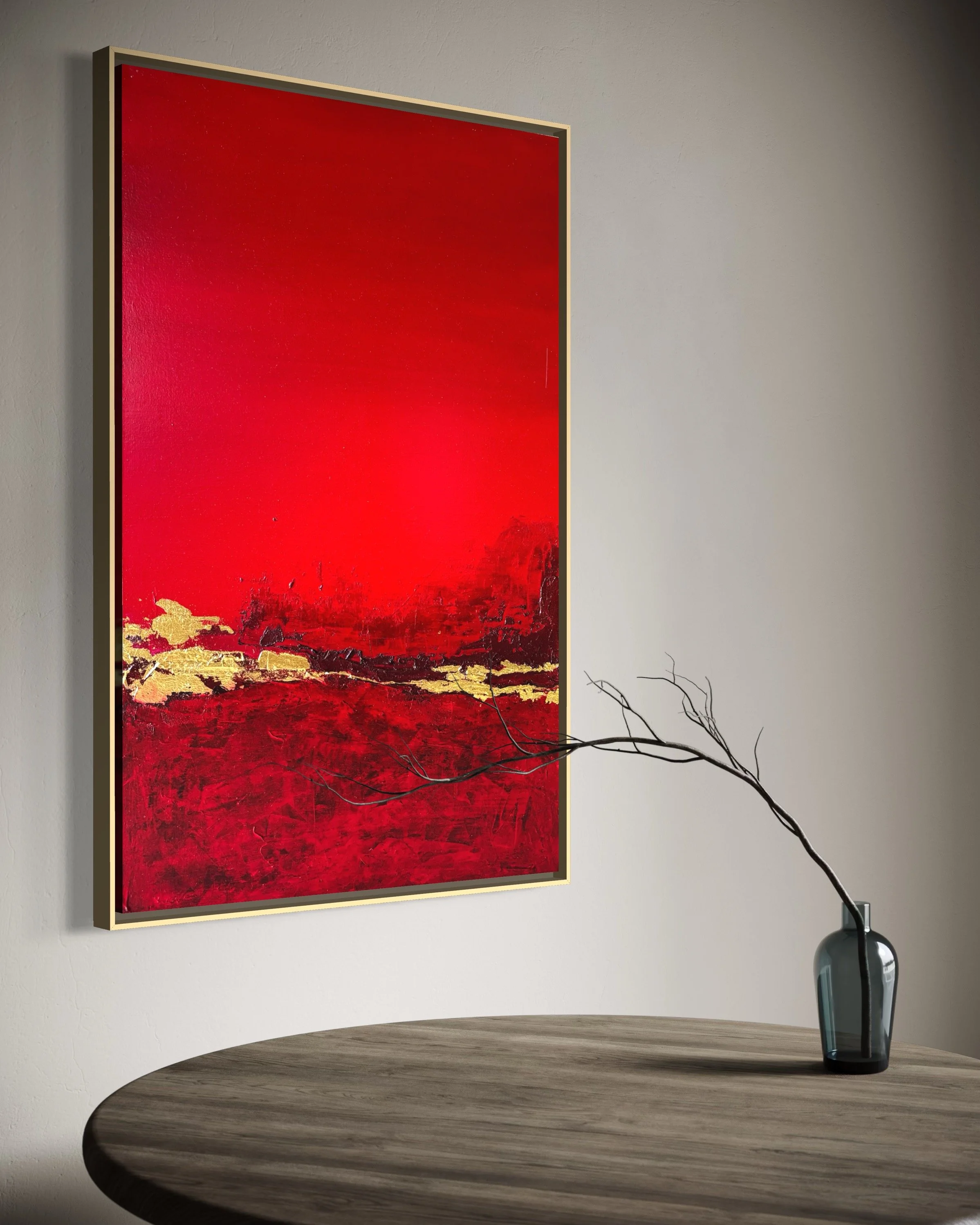 Sutra, 2025 - mixed media on canvas, 90x60 cm