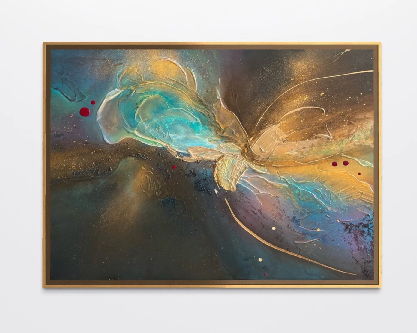 Momentum, 2024 - acrylic on canvas, 50x70 cm