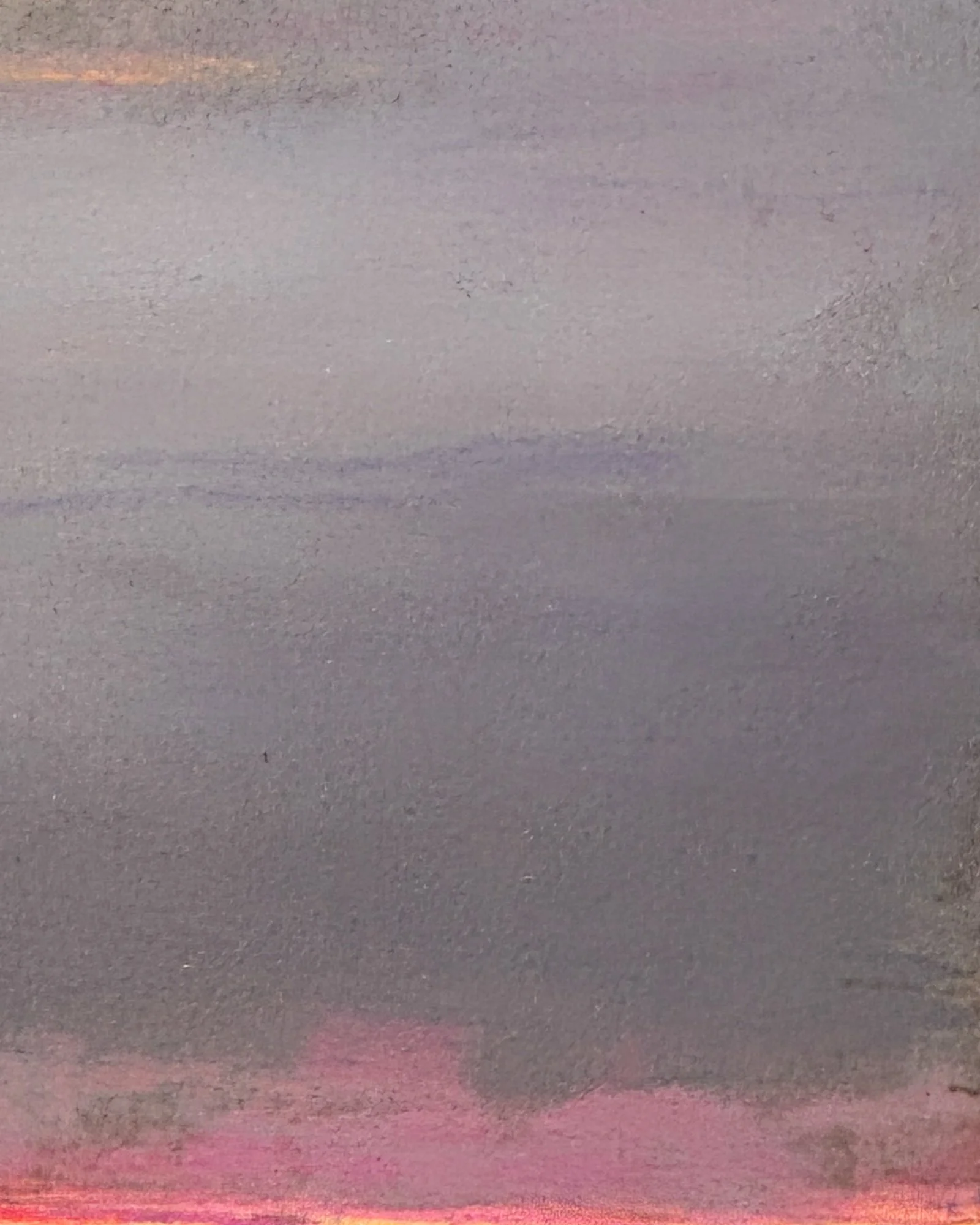 Evening, Muted, 2025 - mixed media on canvas, 120x120 cm