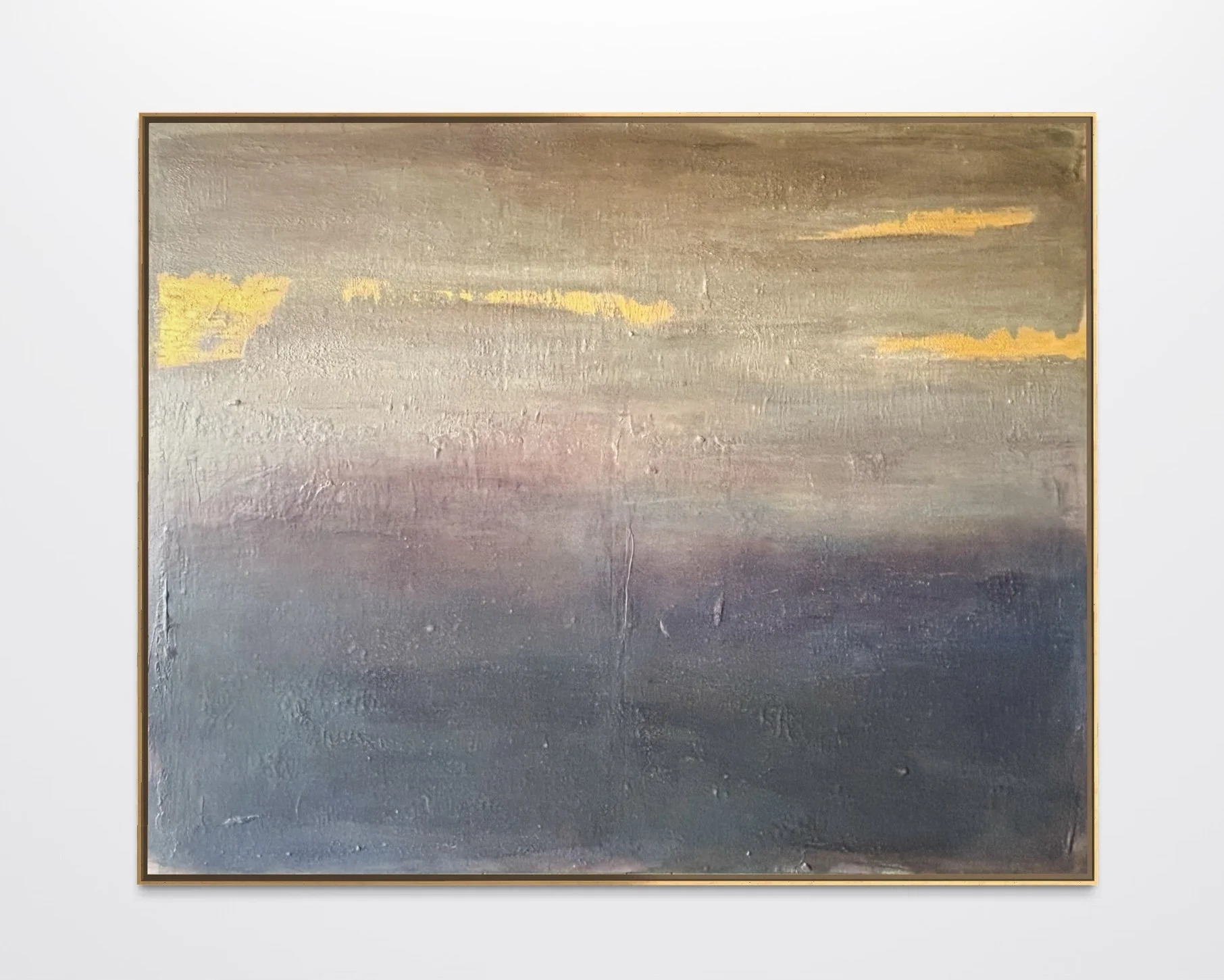 Aurum - mixed media on canvas, 2025, 120x150 cm