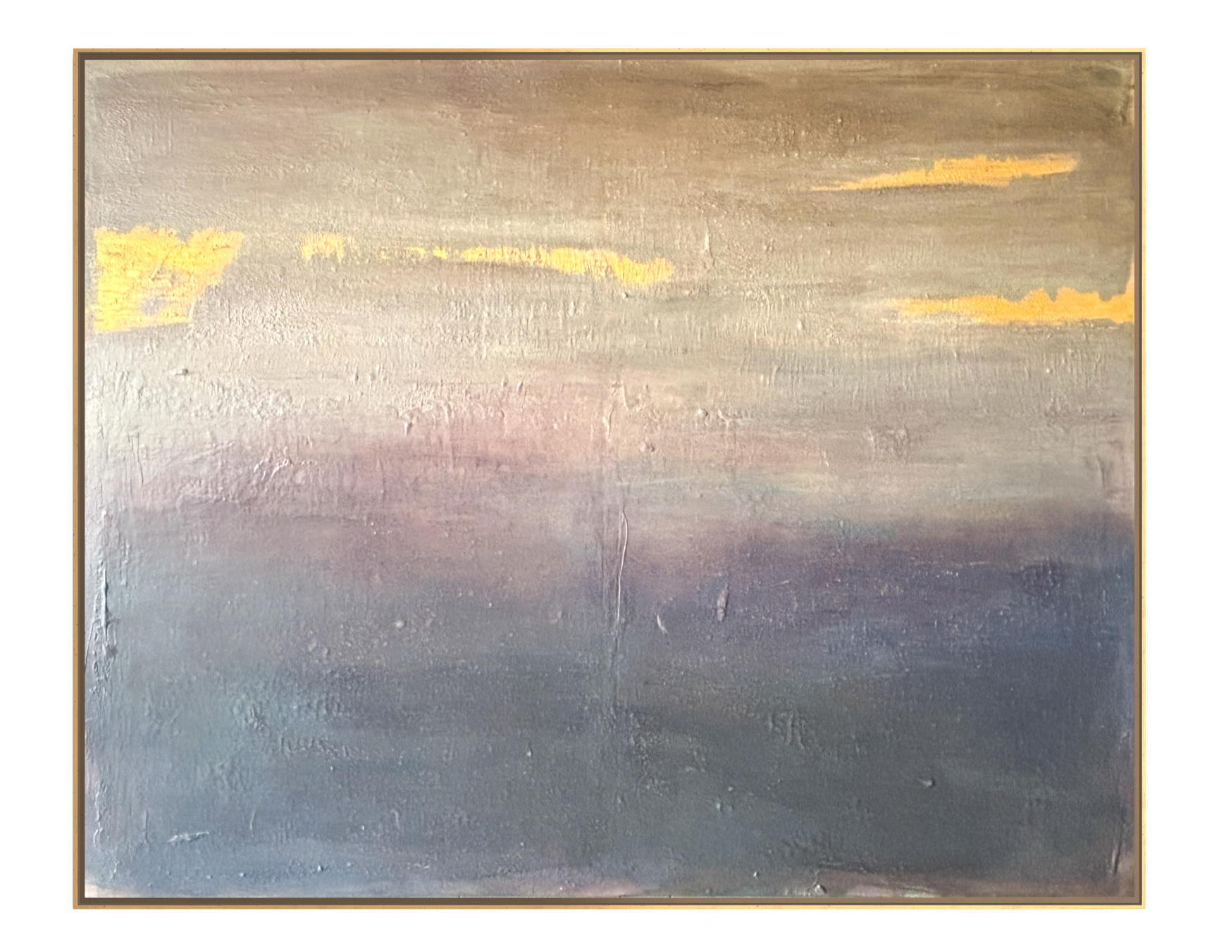 Aurum, an original abstract painting by Janne de Boer