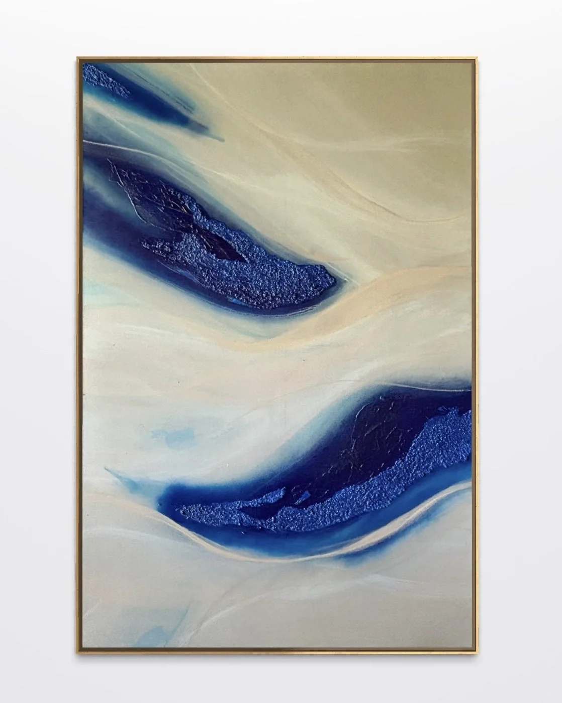 Bumi Nila - mixed media on canvas, 2025, 150x100 cm