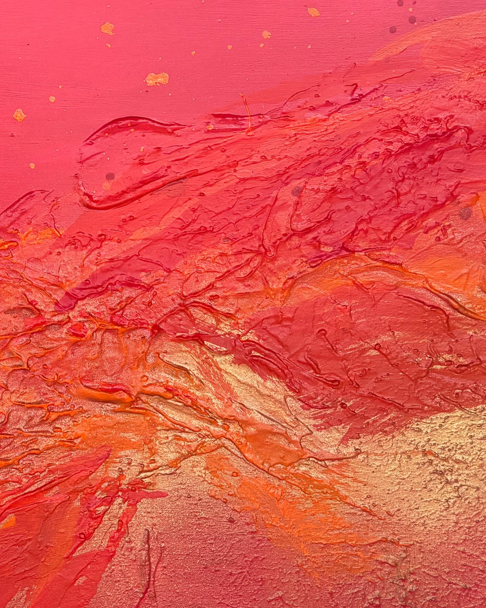 Sanja - mixed media on canvas, 2026, 80x120 cm