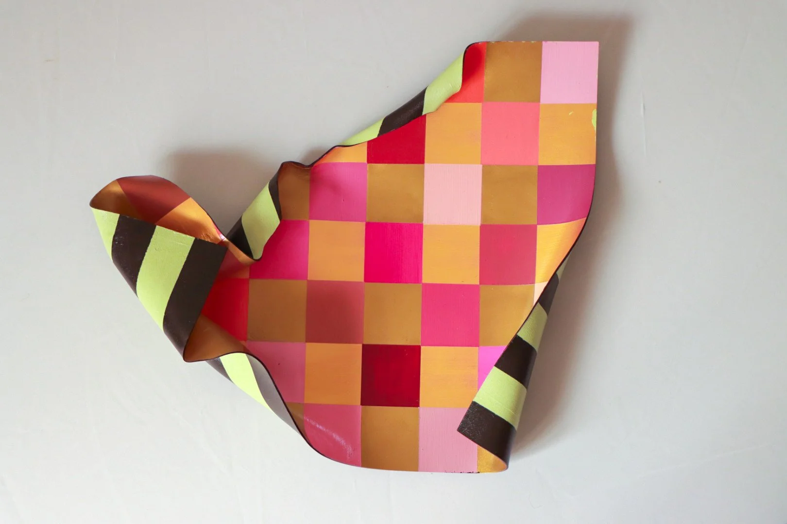 Sunset Hour, 2025 - sculpted panel, 50x70 cm