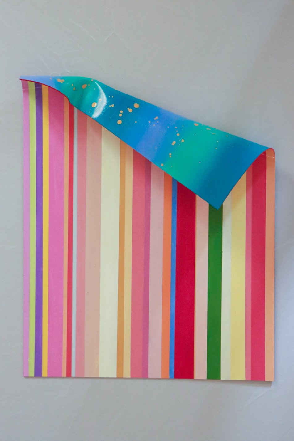 Spring 2025 - sculpted panel, 50×70 cm