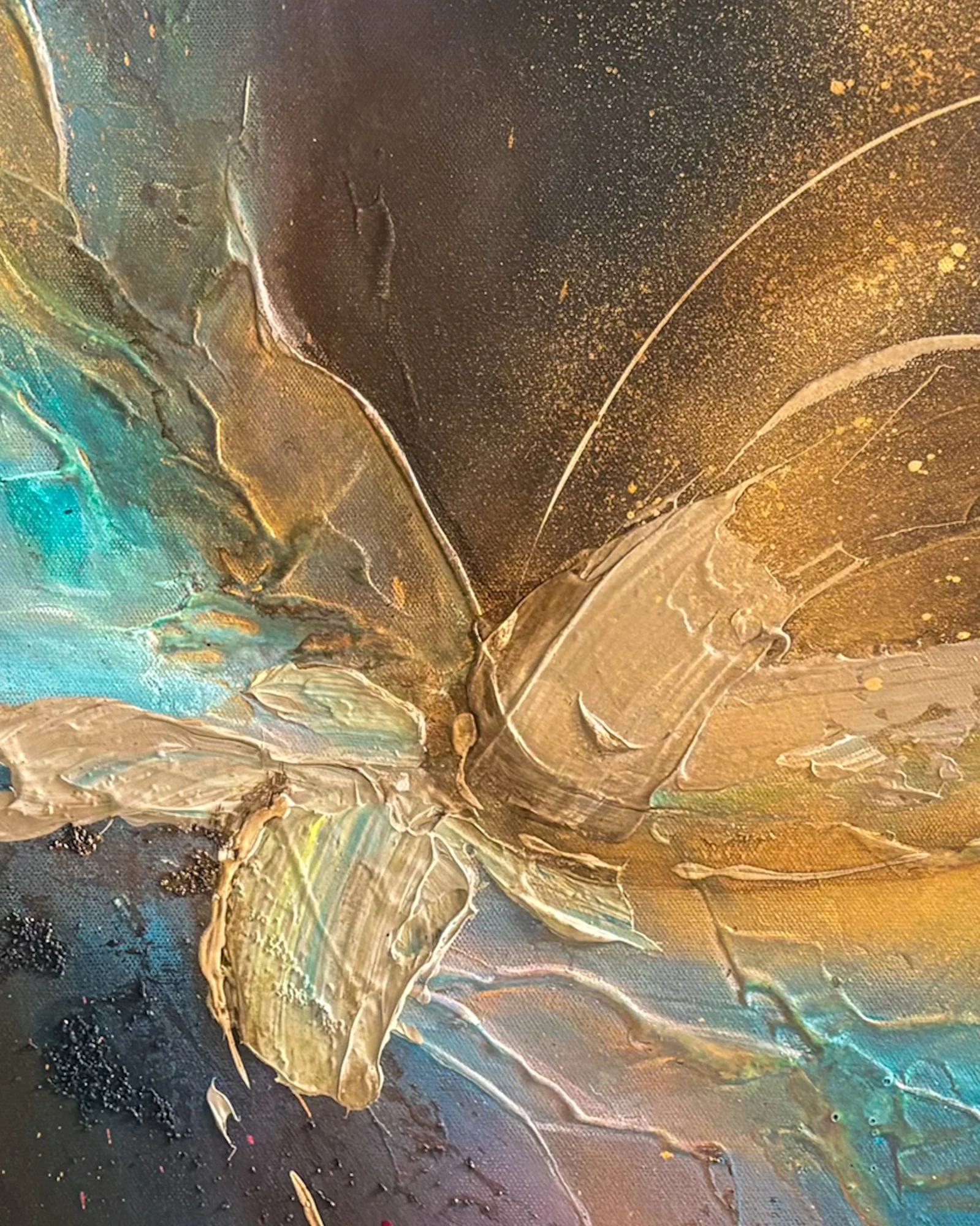 Momentum, 2024 - acrylic on canvas, 50x70 cm