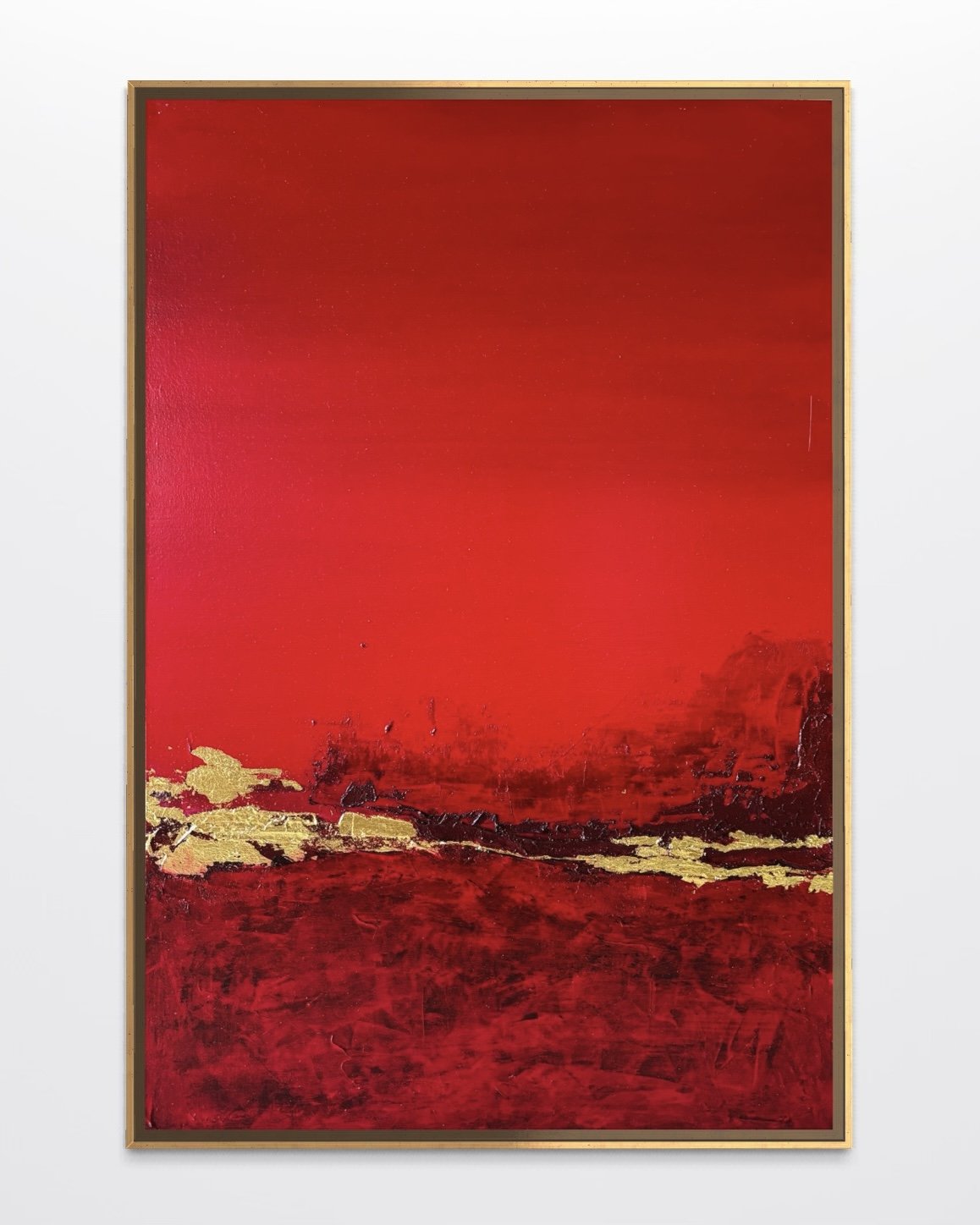 Sutra, 2025 - mixed media on canvas, 90x60 cm