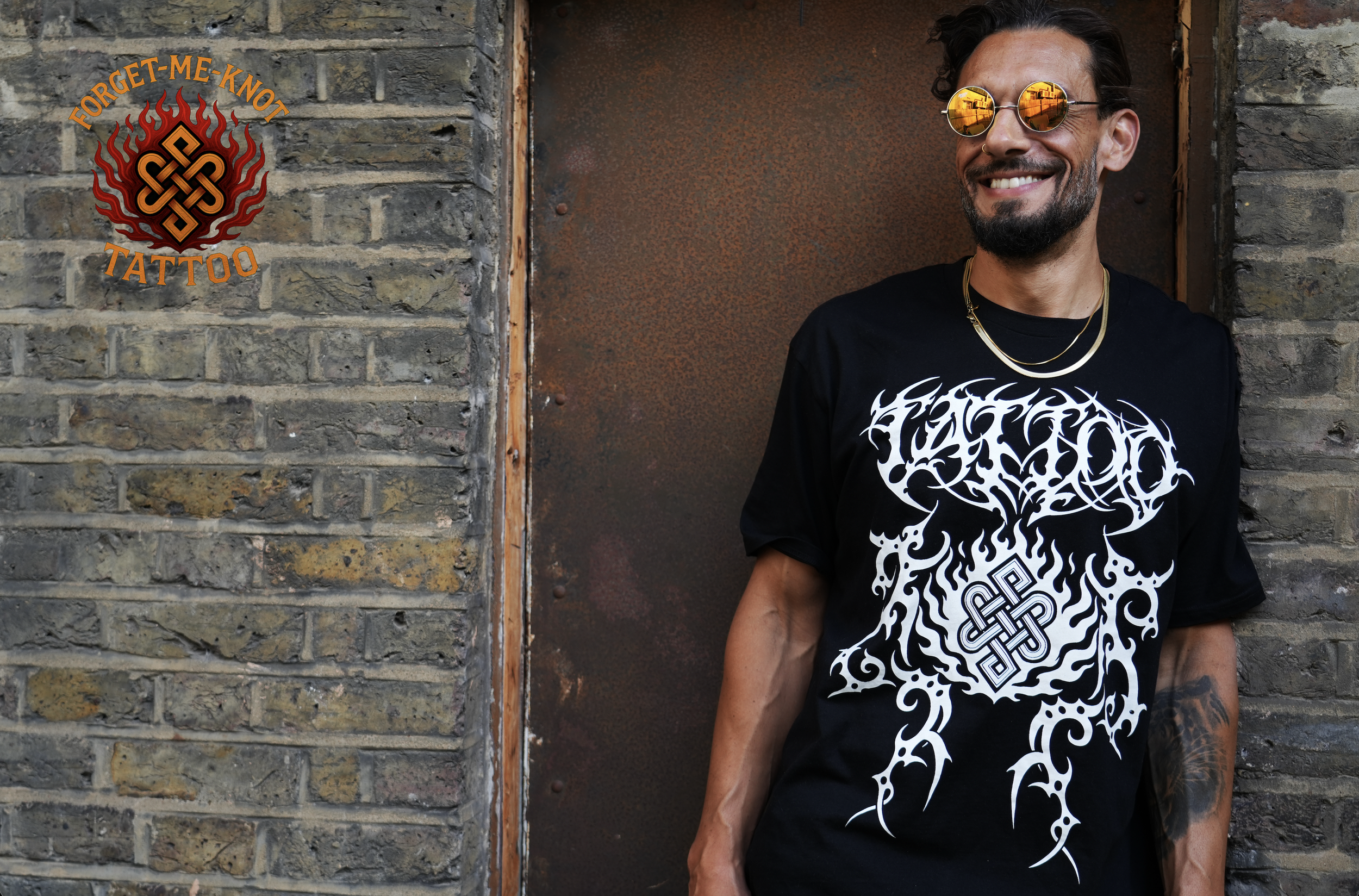 Tattoo Logo Black T-Shirt