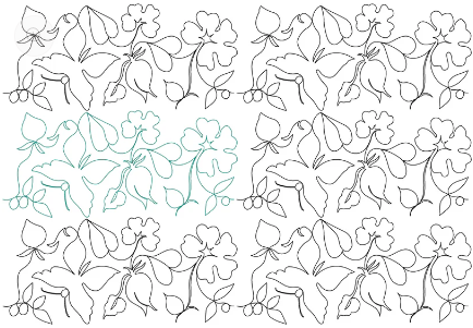 Butterfly and Wild Rose