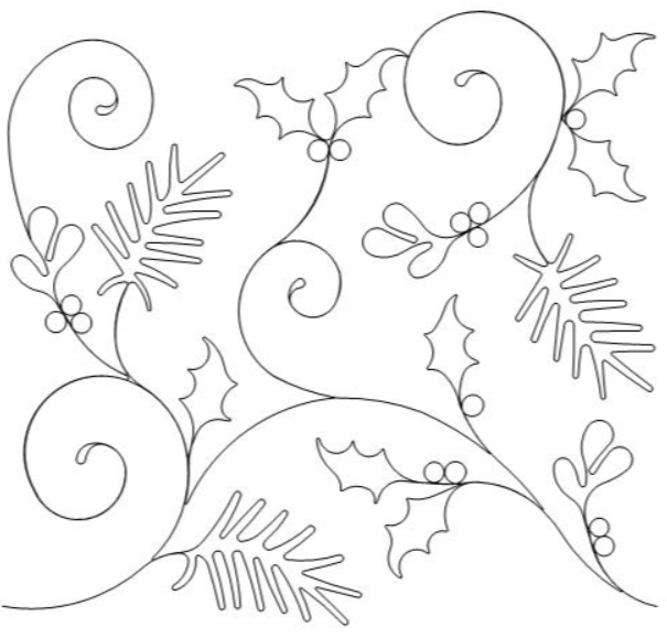 Holly, Mistletoe, & Pine