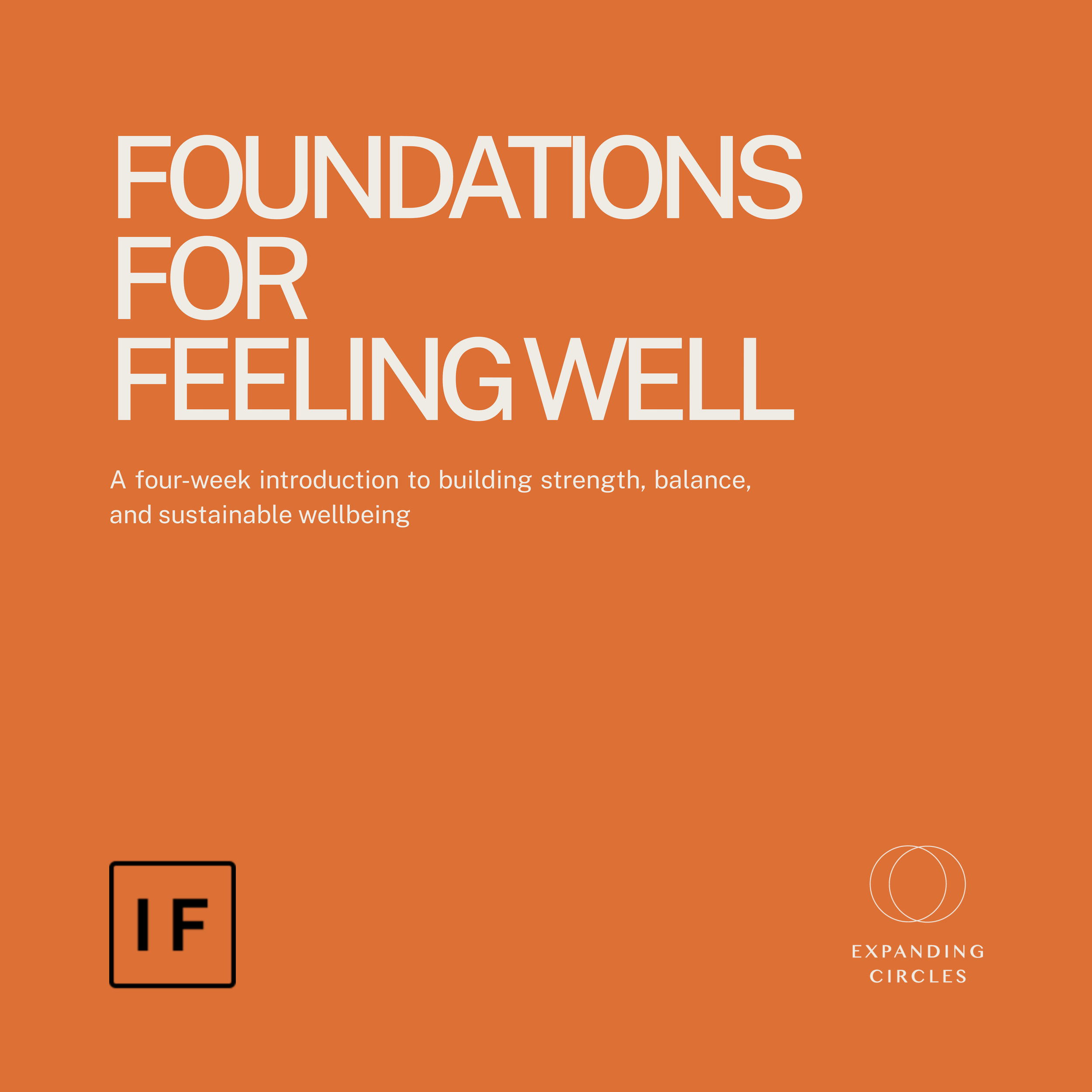 Foundations For Feeling Well