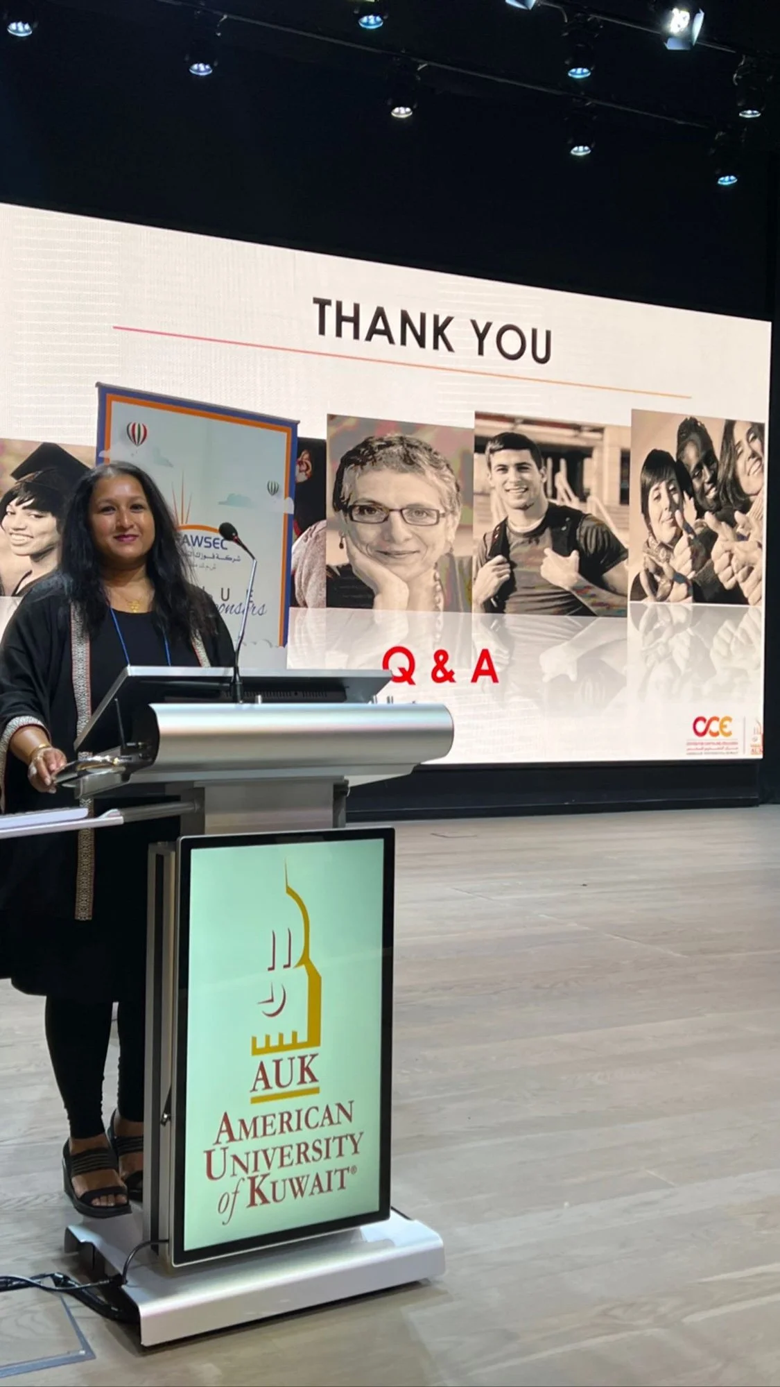 Providing insights at American University of Kuwait.jpg