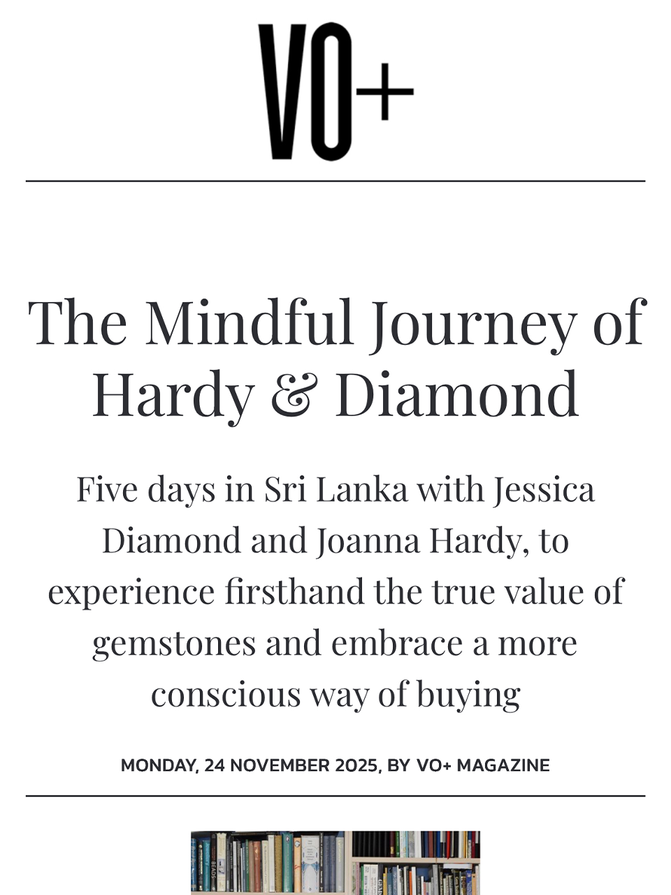 The Mindful Journey of Hardy &amp; Diamond