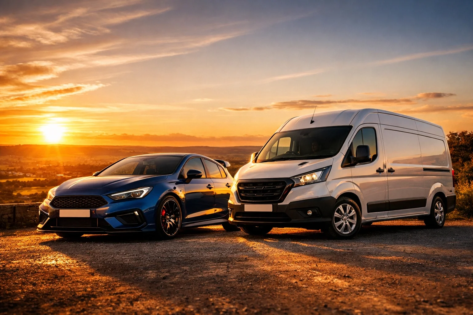 Performance car and commercial van tuned by our mobile service in the Maidstone landscape.