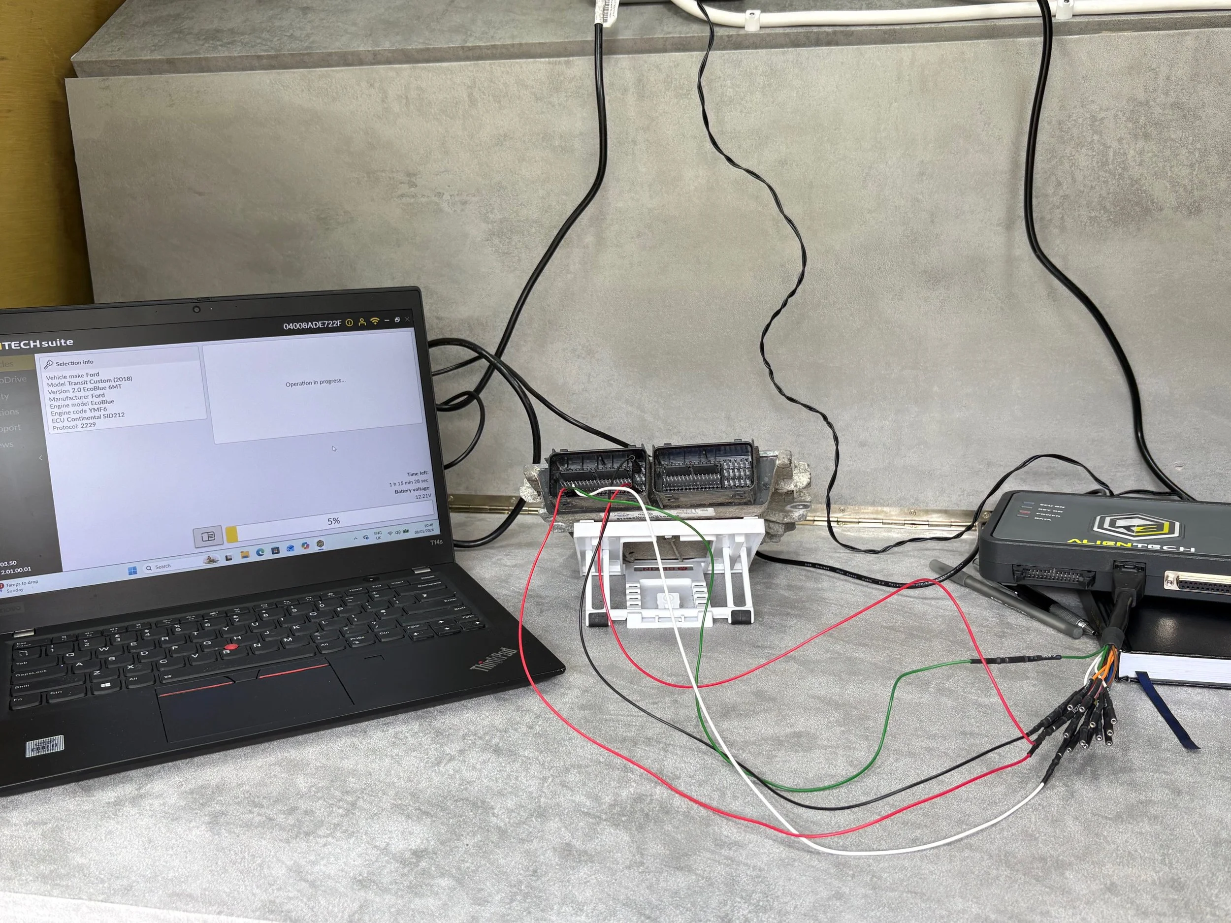 Advanced ECU remapping equipment for diagnosing P20E9 and AdBlue problems in Kent and Medway.