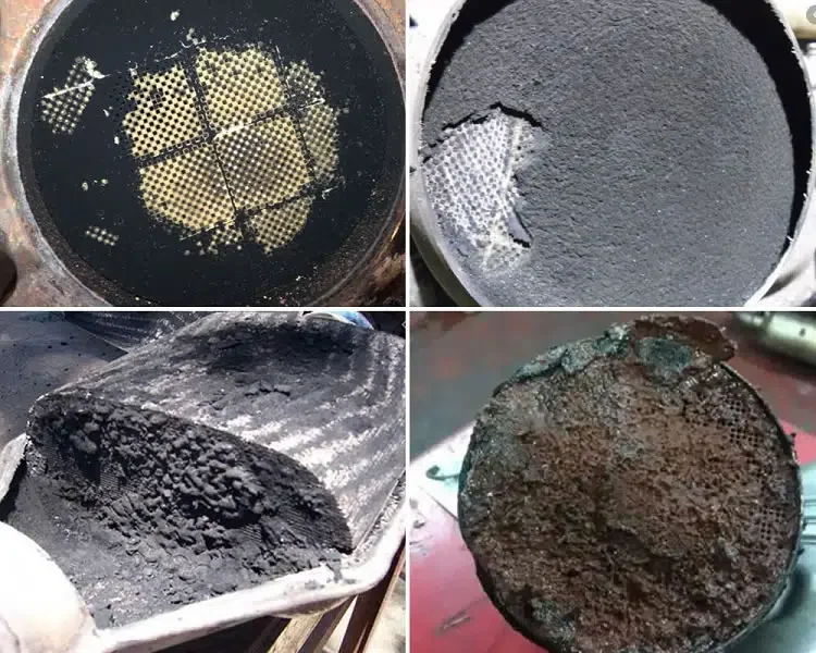 Identifying blocked DPF faults using software diagnostics in Kent.