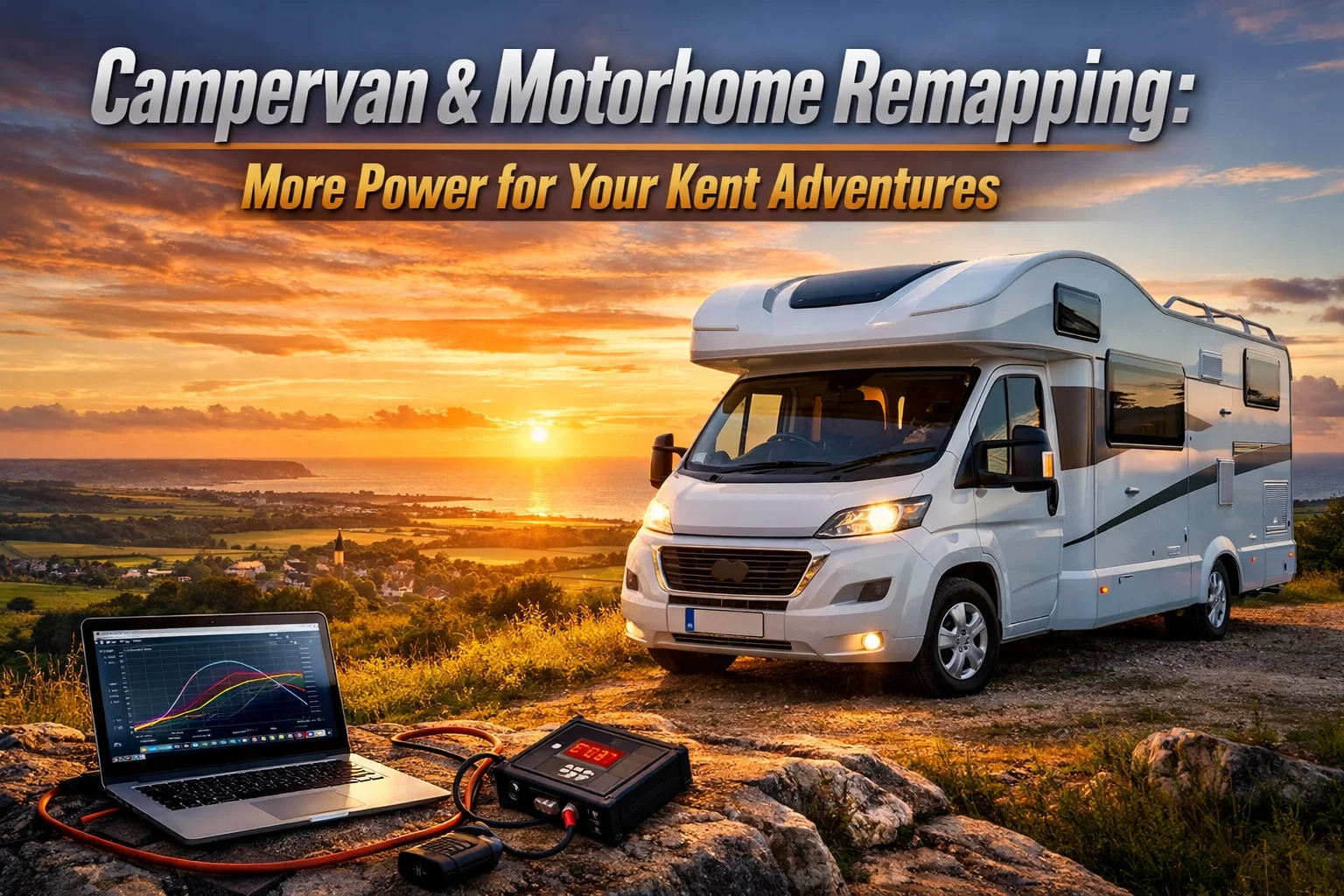Professional campervan and motorhome remapping service in Kent and Medway