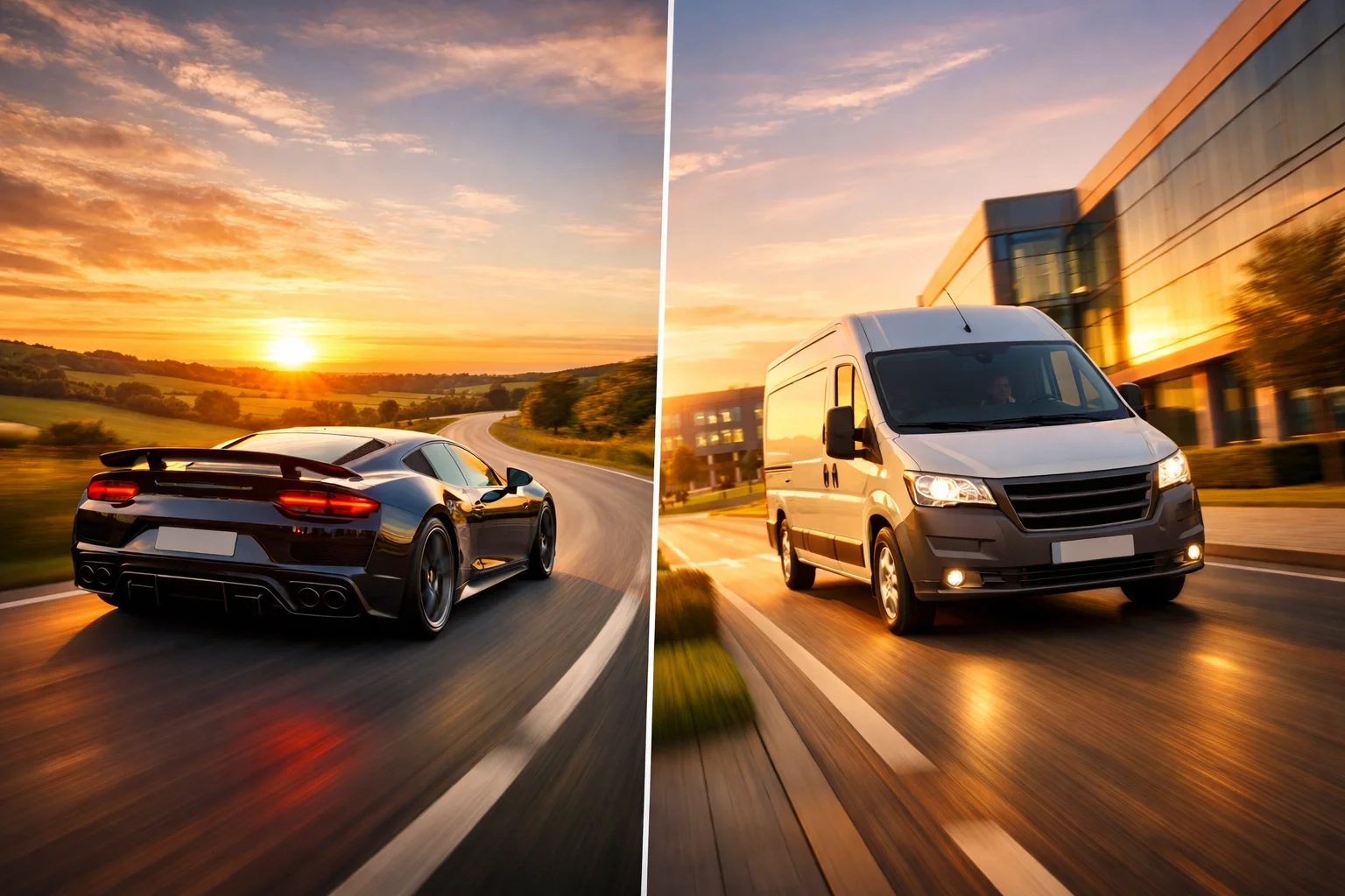 Comparison of performance car tuning and commercial van fuel economy tuning results for drivers and fleet owners in Medway and Kent.