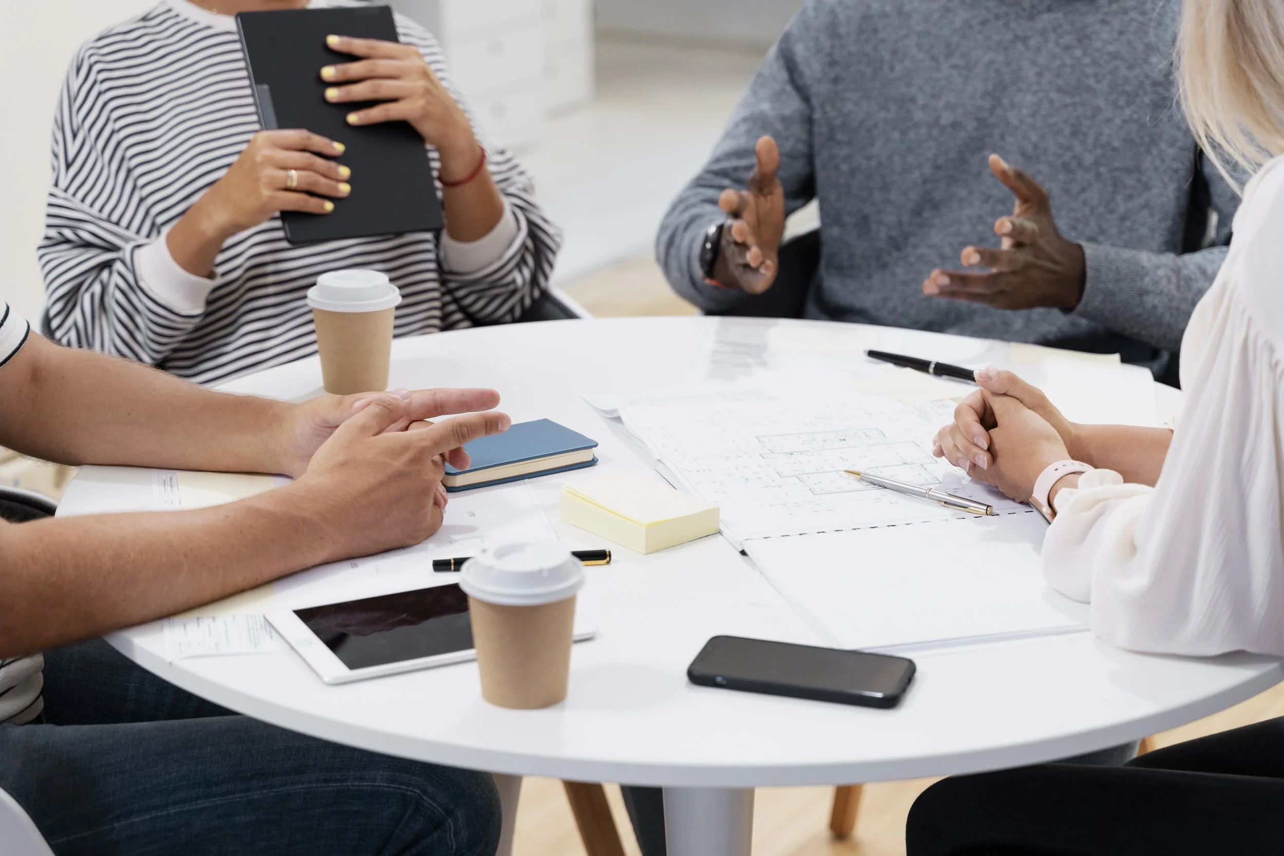 Values-driven leadership and principled decision-making in practice.