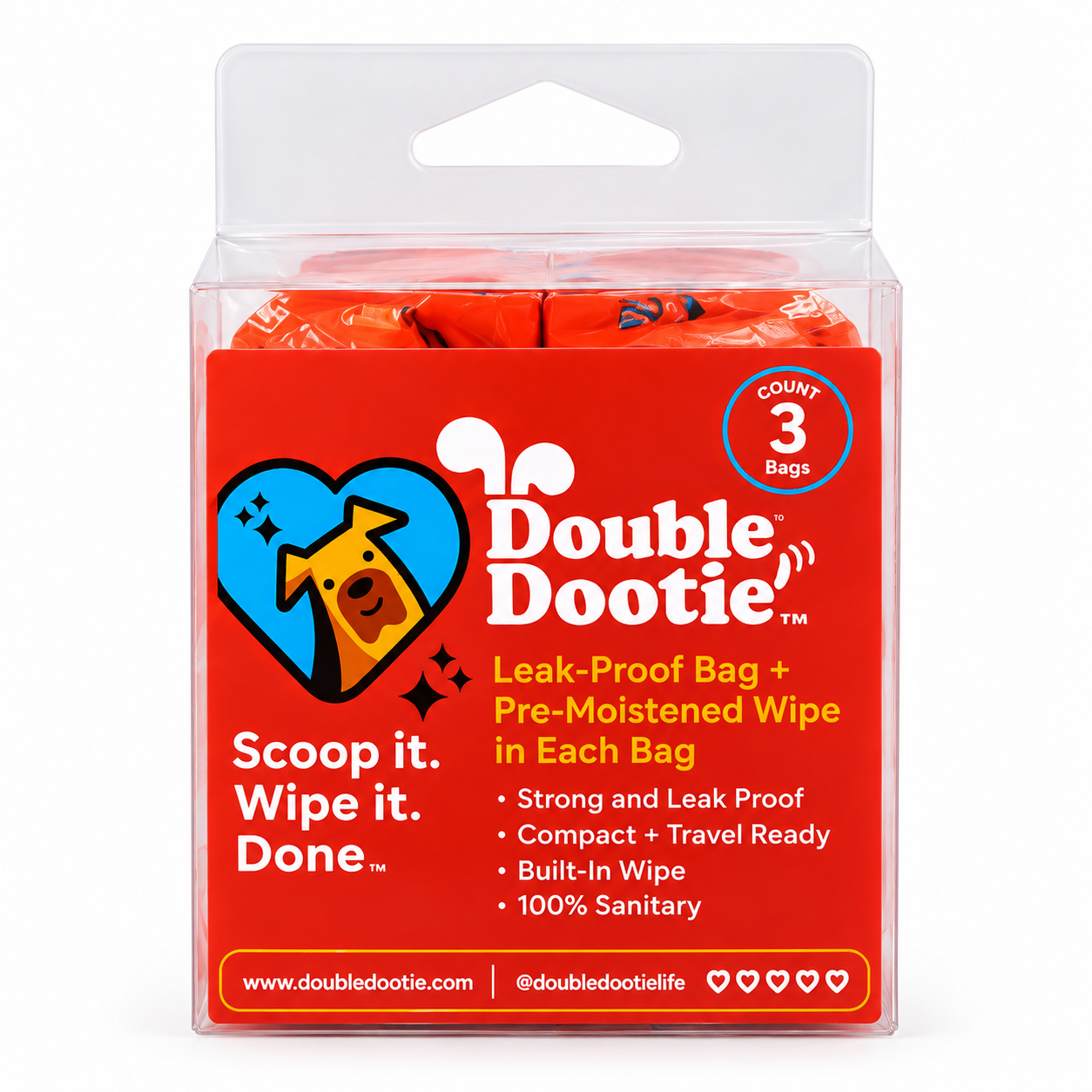 Double Dootie™ 3 Count Take it Anywhere Mini Pack