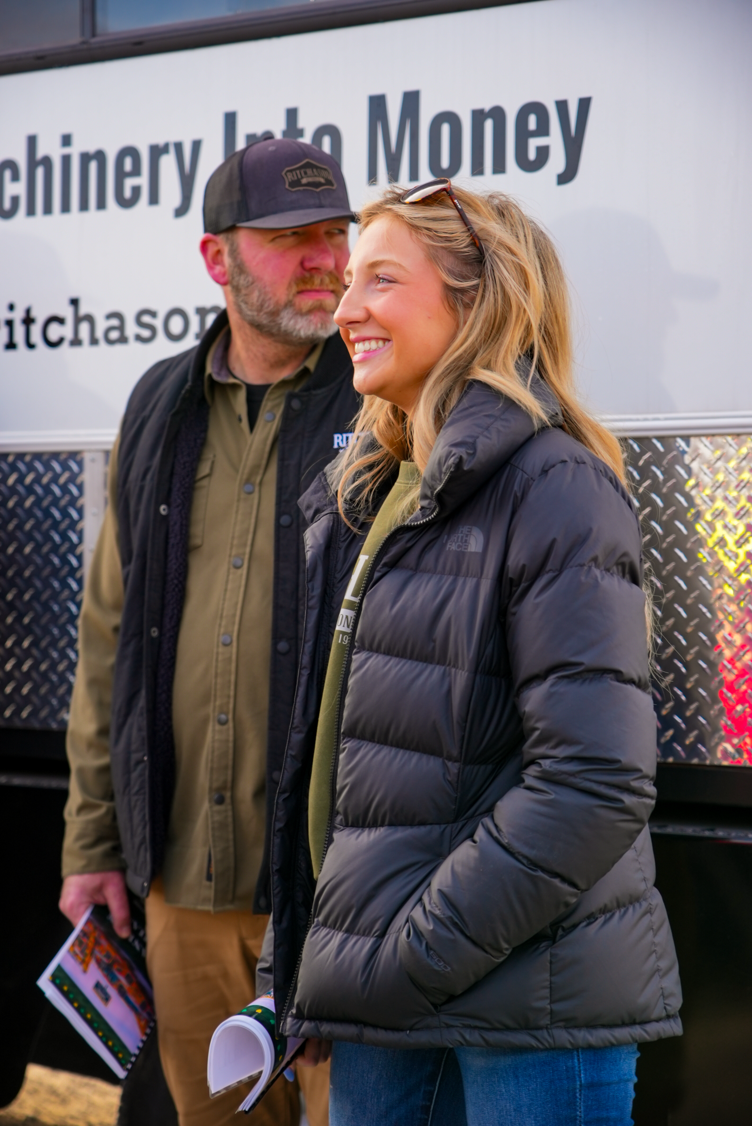 At the start of the sale at Ritchason Auctioneers Inc — watching it all come together as the first bids start rolling in. The calm before the pace picks up, where anticipation builds and another auction gets underway.