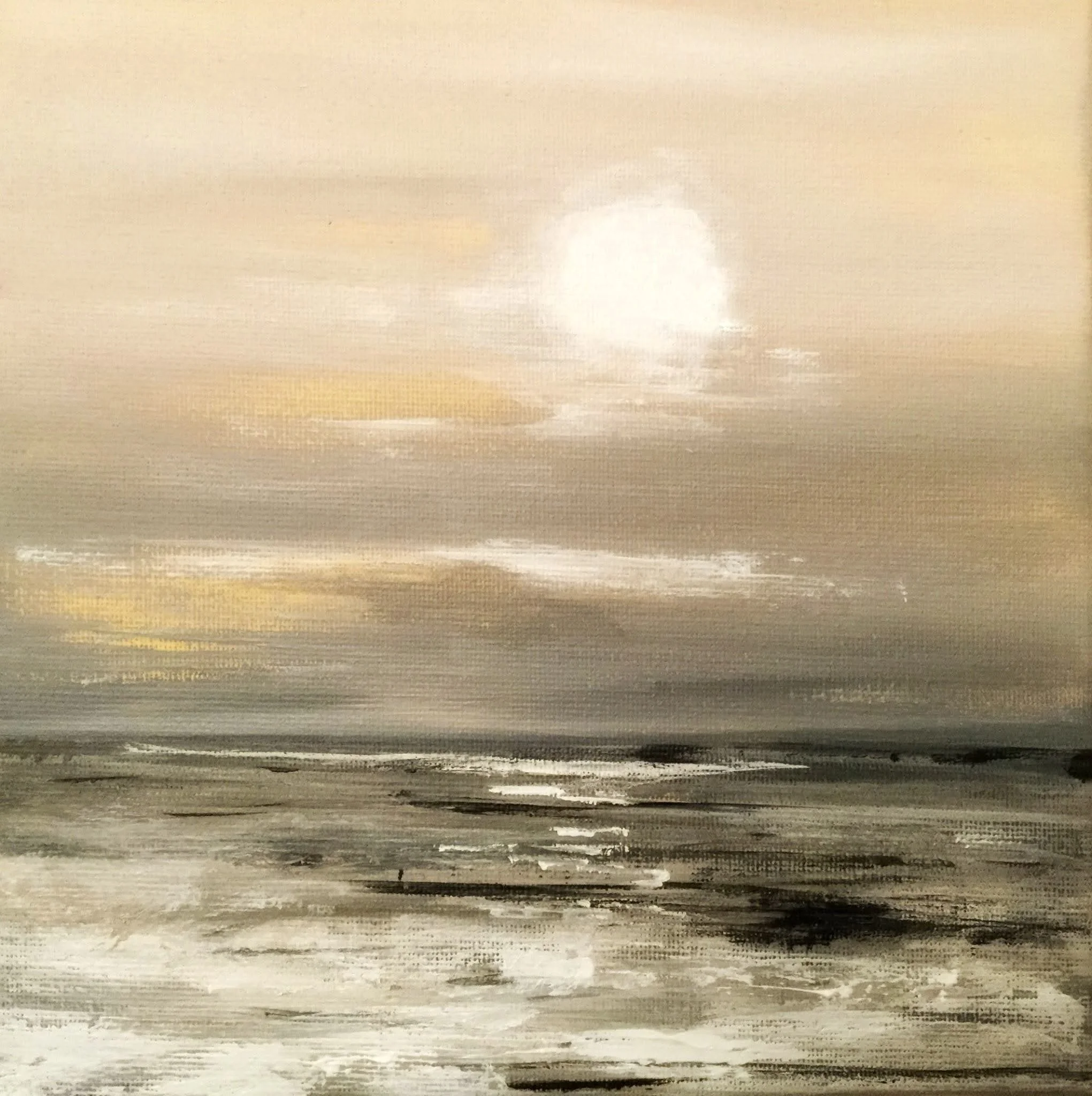 salty air - acrylic on board