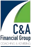 Q&A text with a blue and green curved design background.