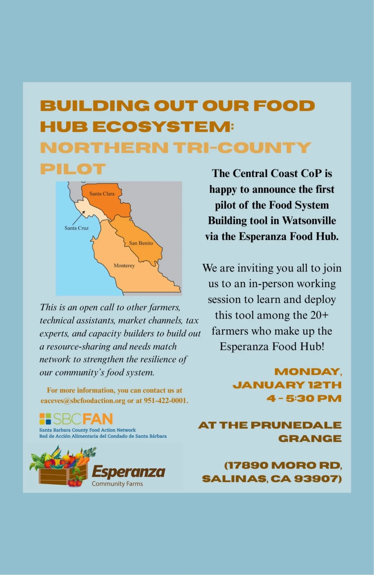 Shaping the Future of Our Central Coast Food Hub