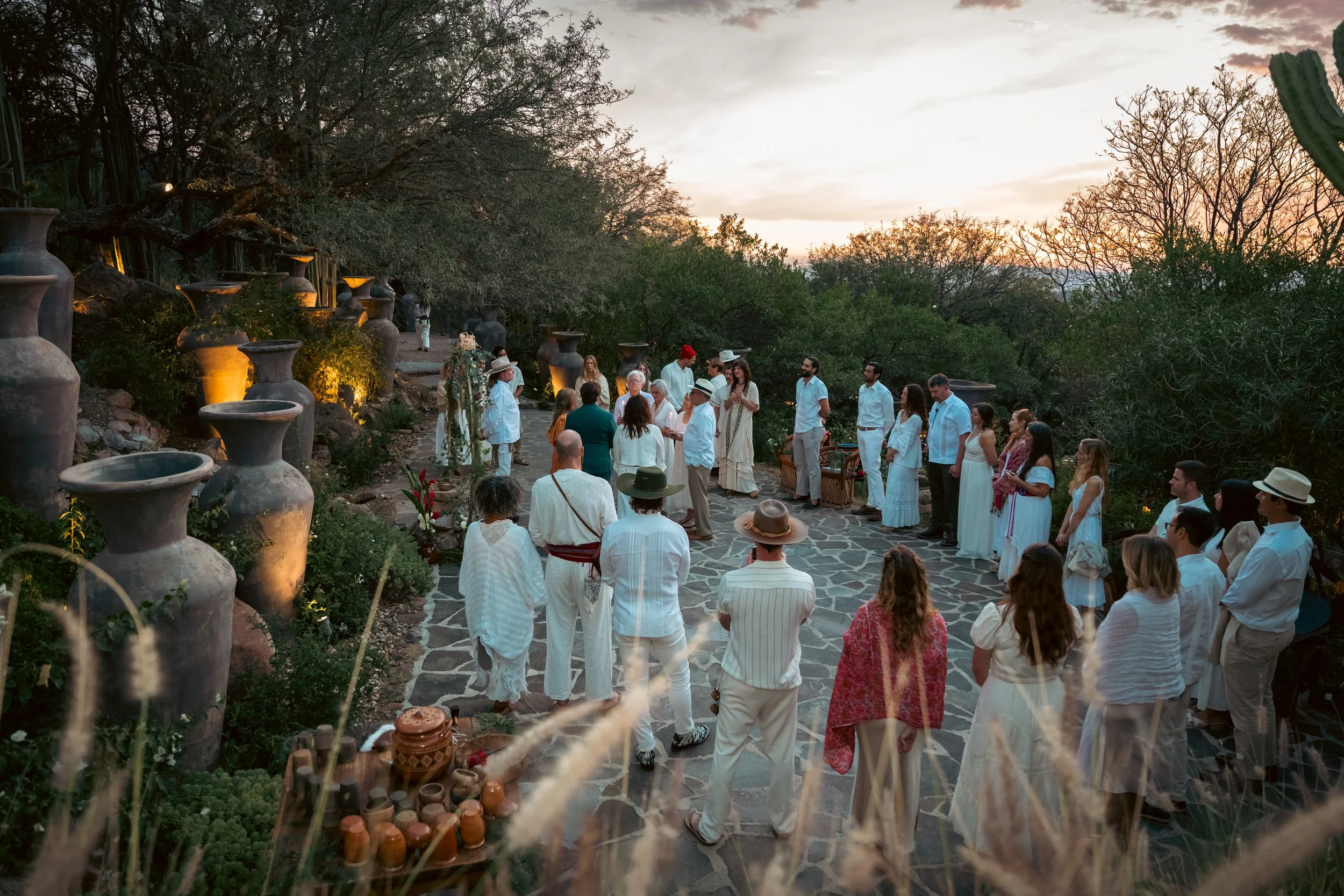 Boho-inspired wedding imagery surrounded by nature and architecture.jpg