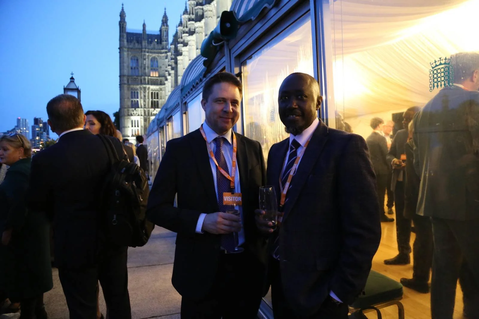Delegates in conversation during Westminster Africa Business Group WABG networking