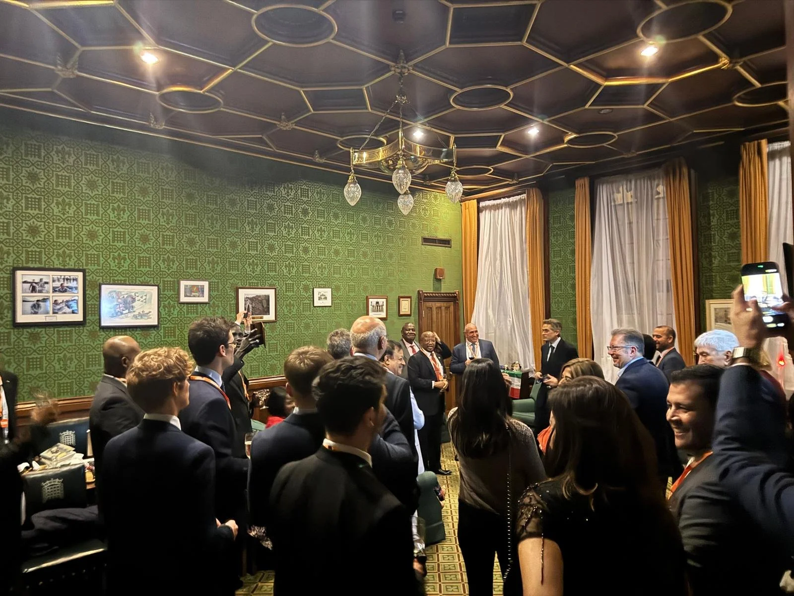 Westminster WABG Christmas party House of Commons Africa Ambassador High Commission 1947