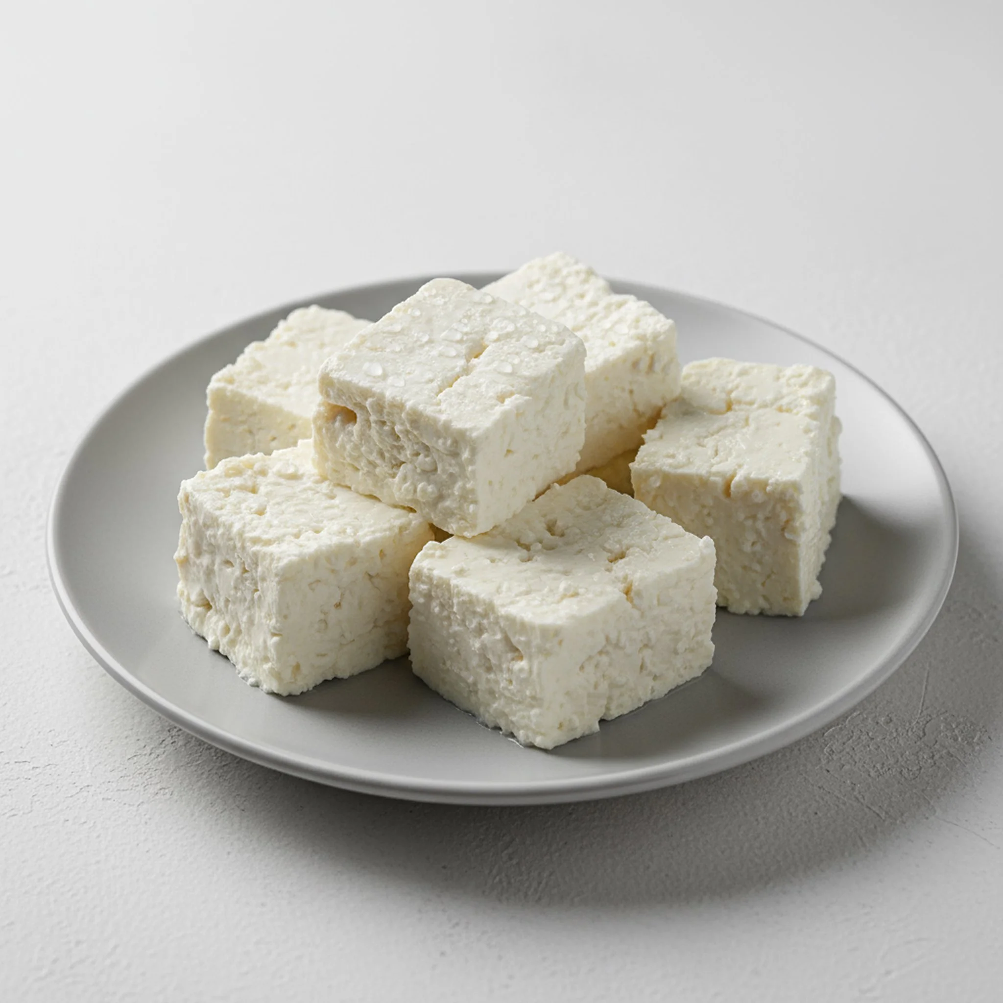 Production of white cheese