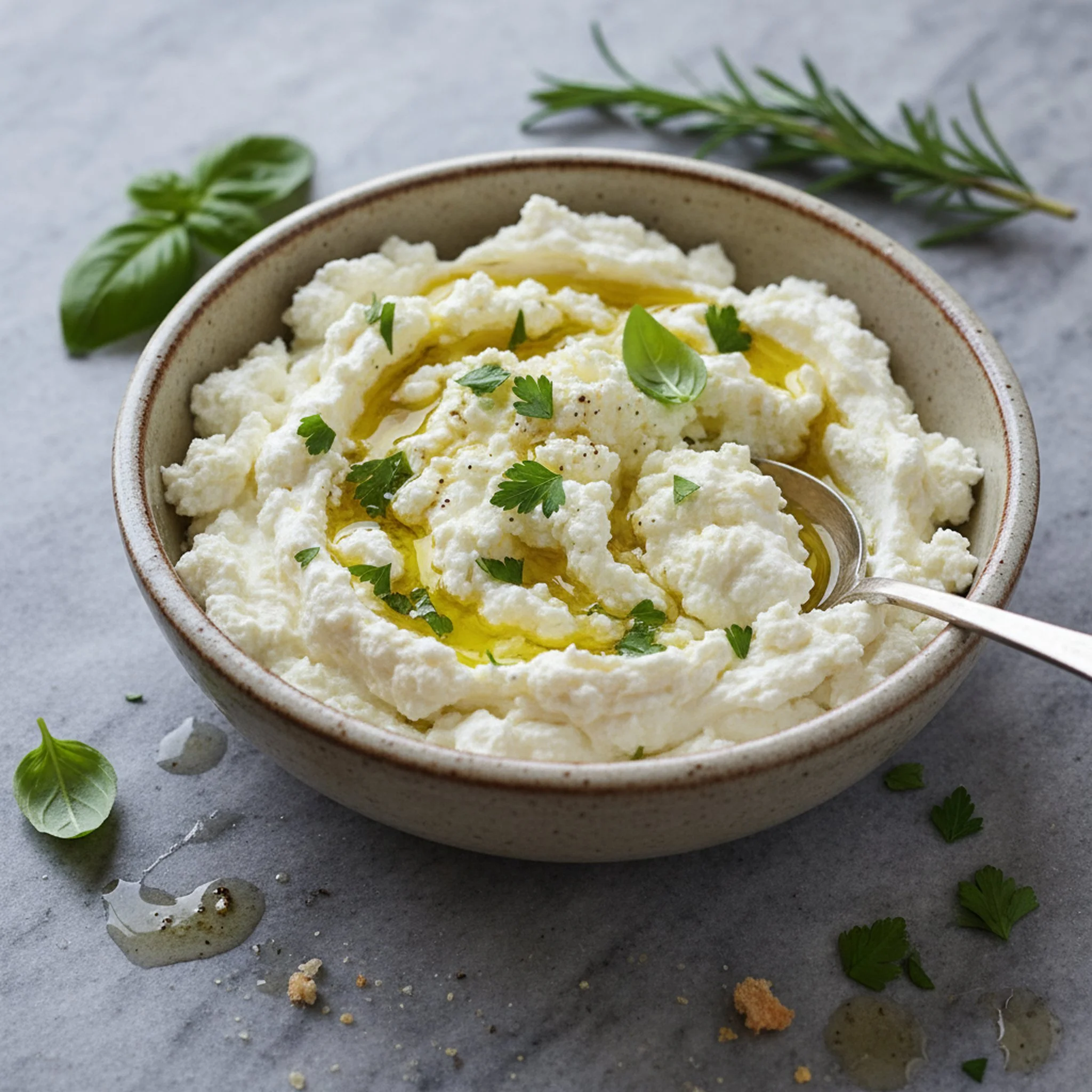 Ricotta cheese in the USA and equipment for other cheeses.