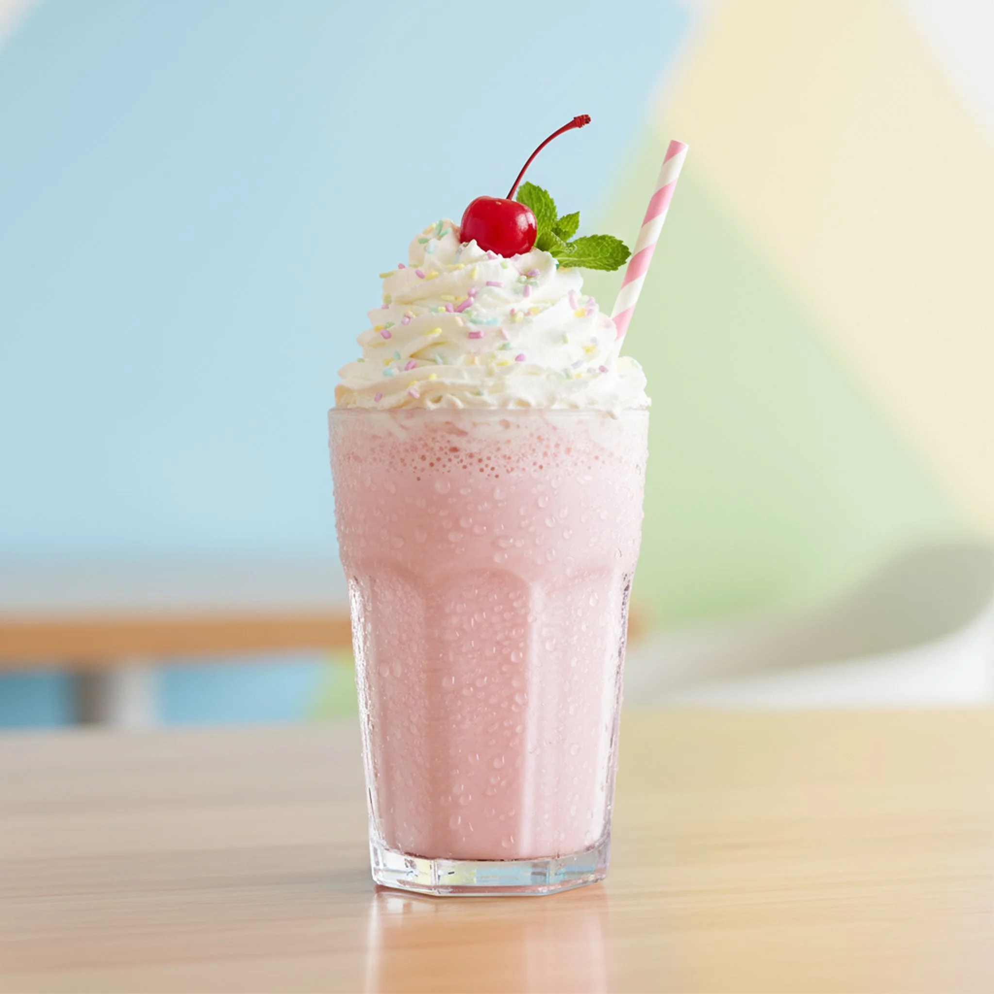 Production of milkshakes