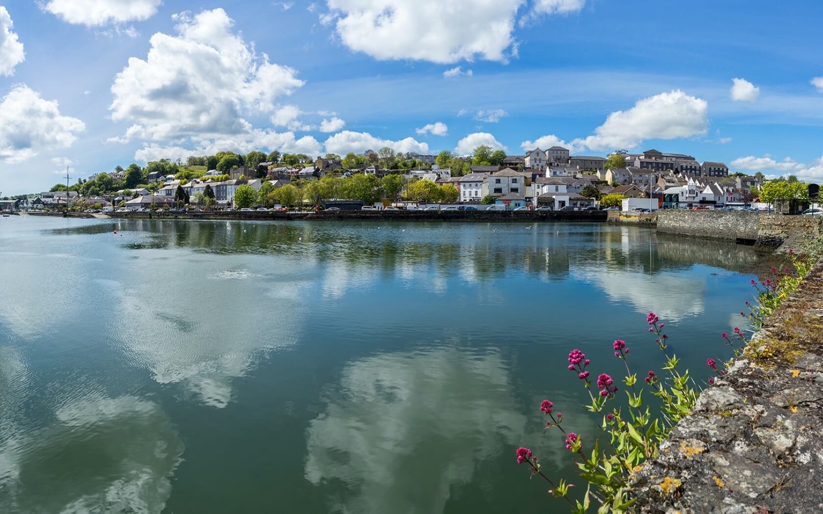 A beautifully scenic setting overlooking the blue waters of Kinsale Harbour on a clear summer’s day.