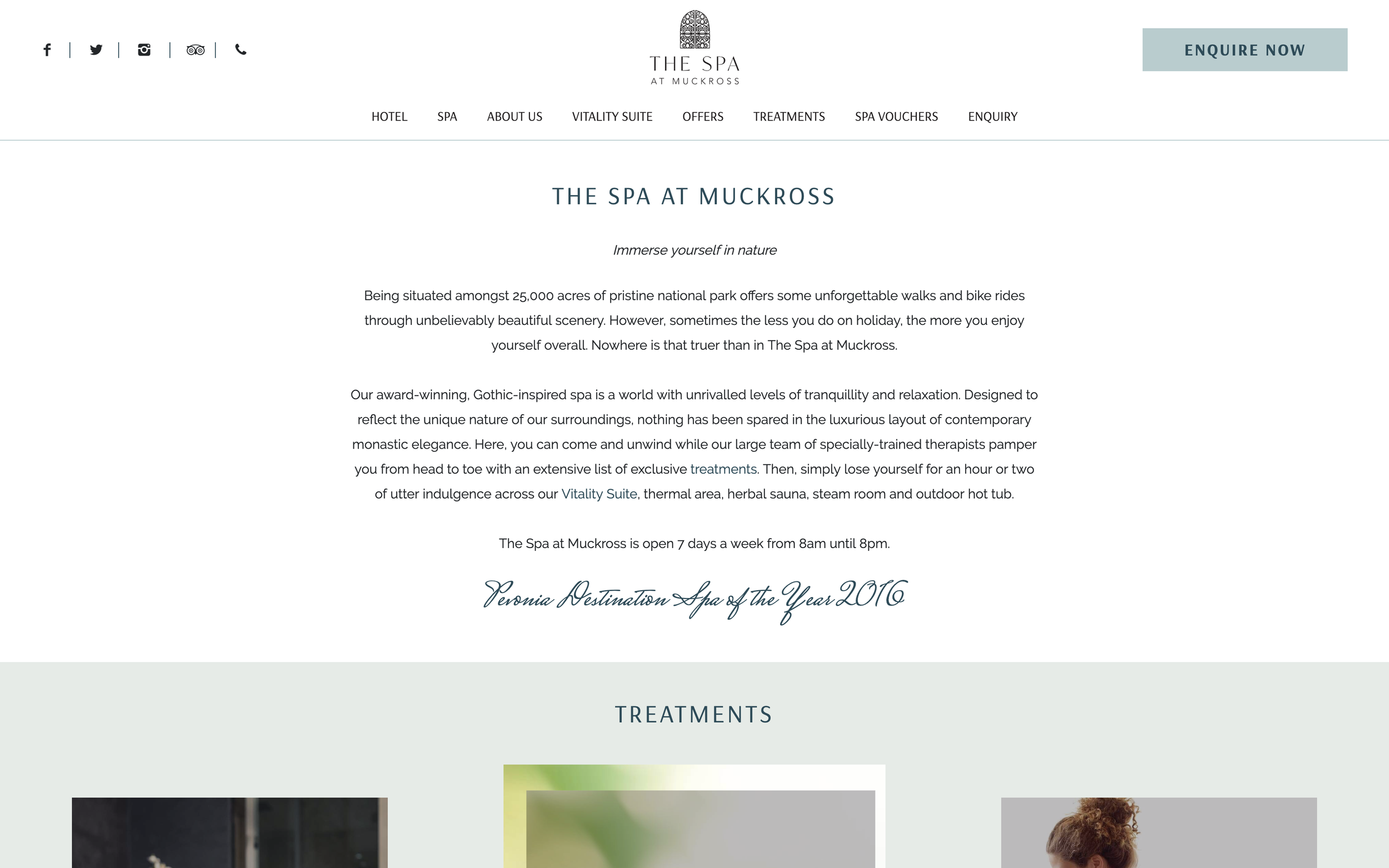Two meticulously crafted paragraphs introducing Muckross Park Hotel and it’s luxurious features.