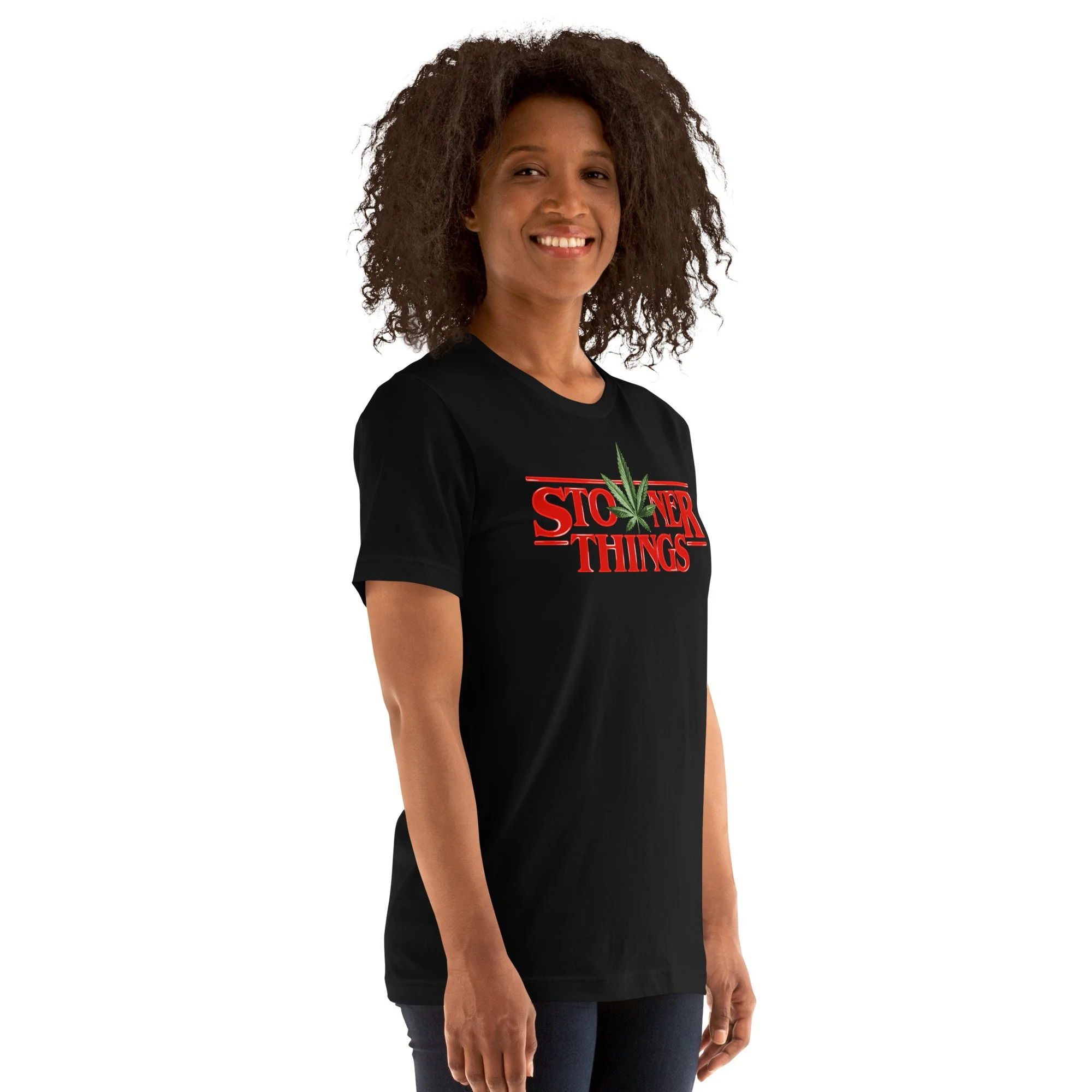 BLACK Stoner Things Unisex t-shirt