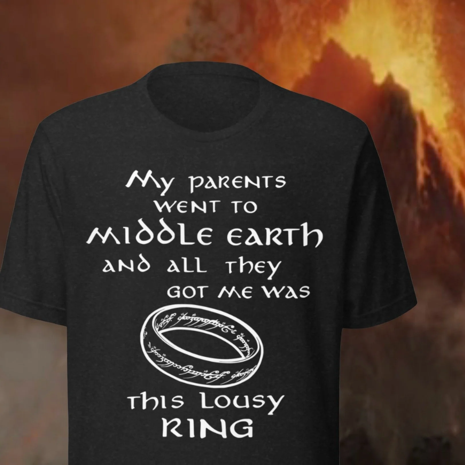 They went on an epic journey.
Battles were fought. Paths were taken.
And somehow&hellip; this is what they brought back. 💍

The Lousy Ring tee is officially live &mdash; clean design, nerd-approved, available in multiple colors.

👉 Grab yours - shi