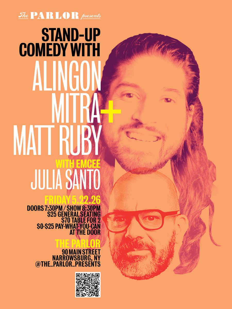 Stand Up Comedy w/ Alingon Mitra & Matt Ruby