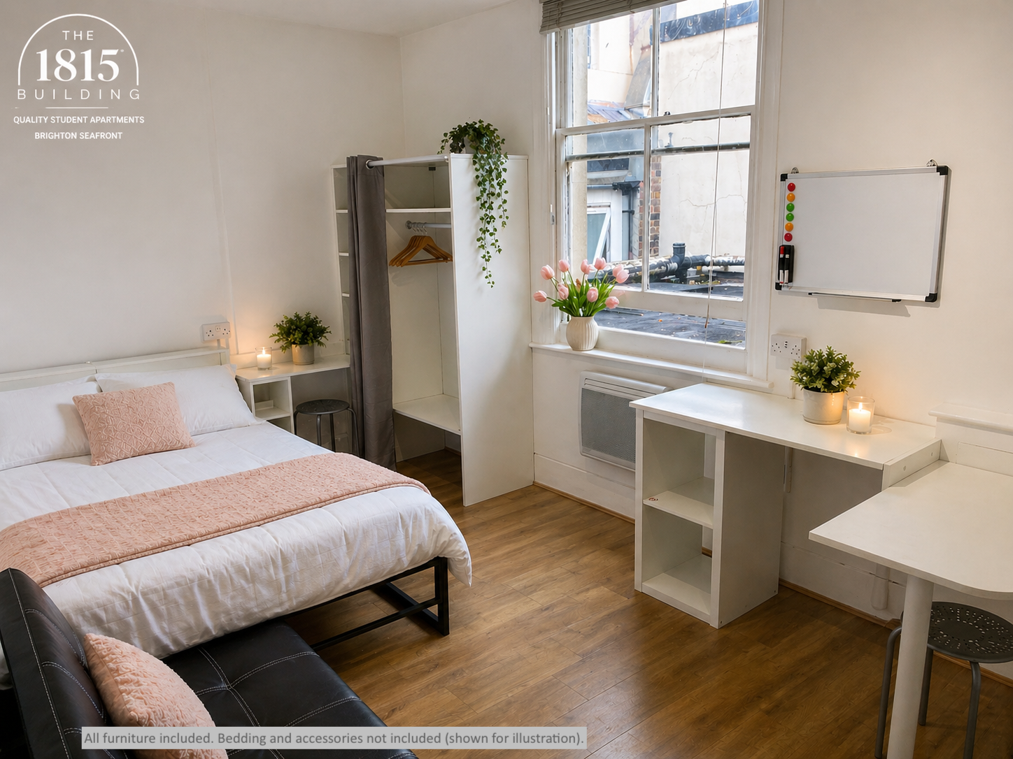 Flat 1A - Large Studio Flat - £213pw