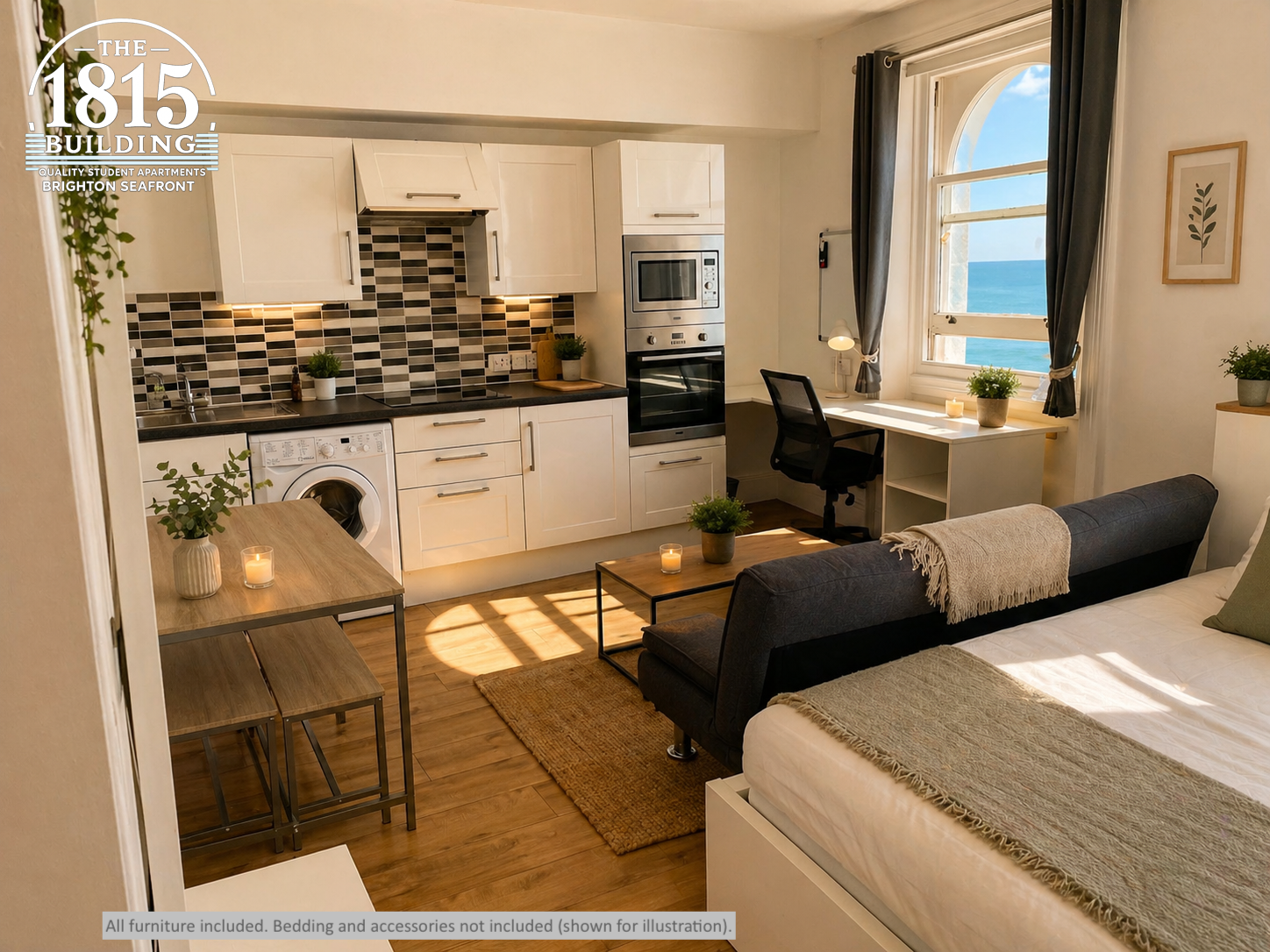Flat 9 - Seaview Studio - £242pw