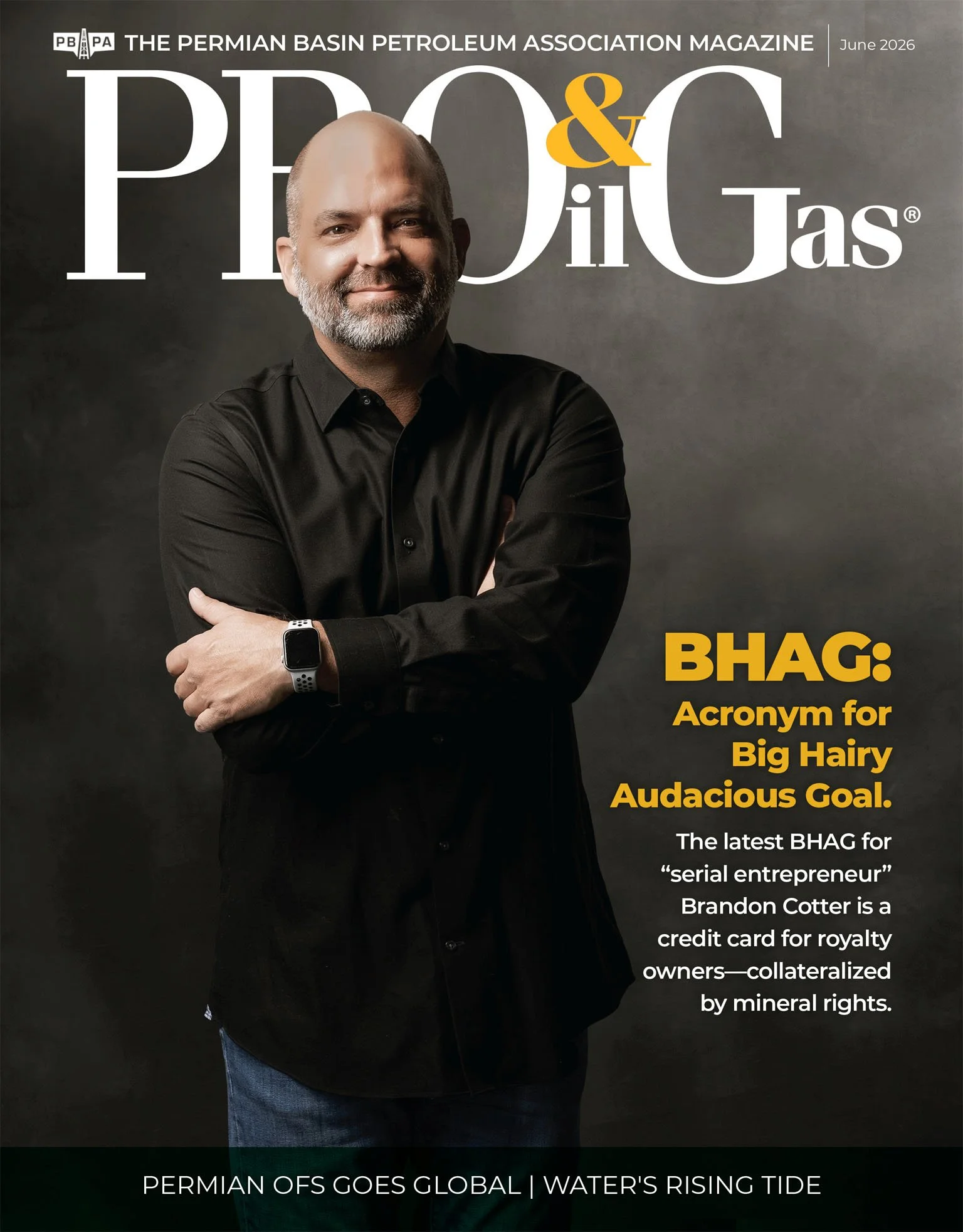 Cover of PBOG Magazine