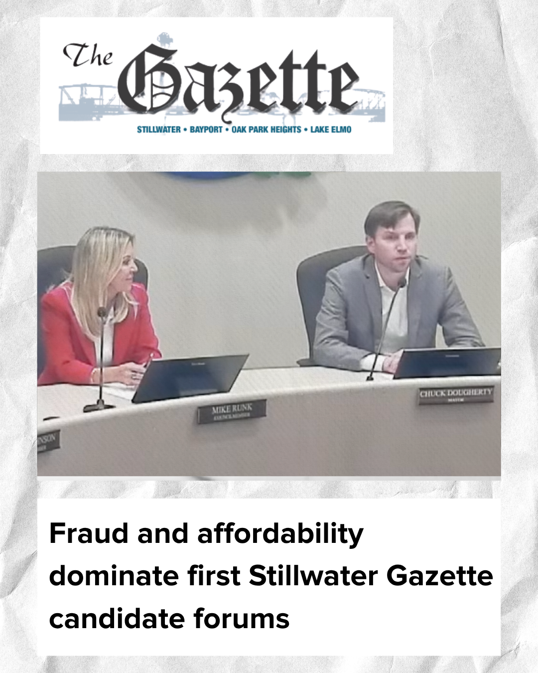 Nat Smith - Stillwater Gazette Forum
